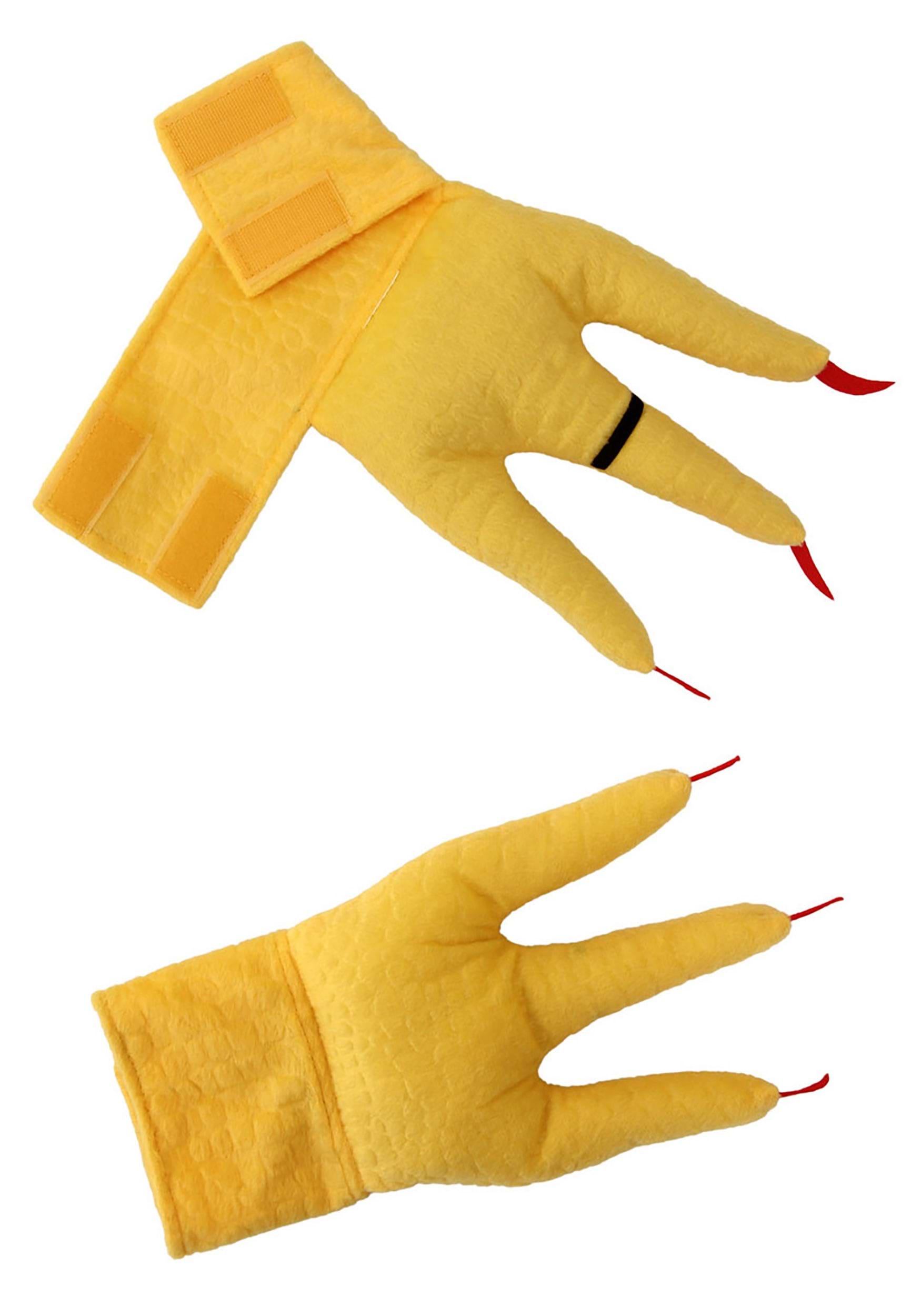 Adult CreatureCuffs Chicken Costume Feet 2 Adult CreatureCuffs Chicken Costume Feet