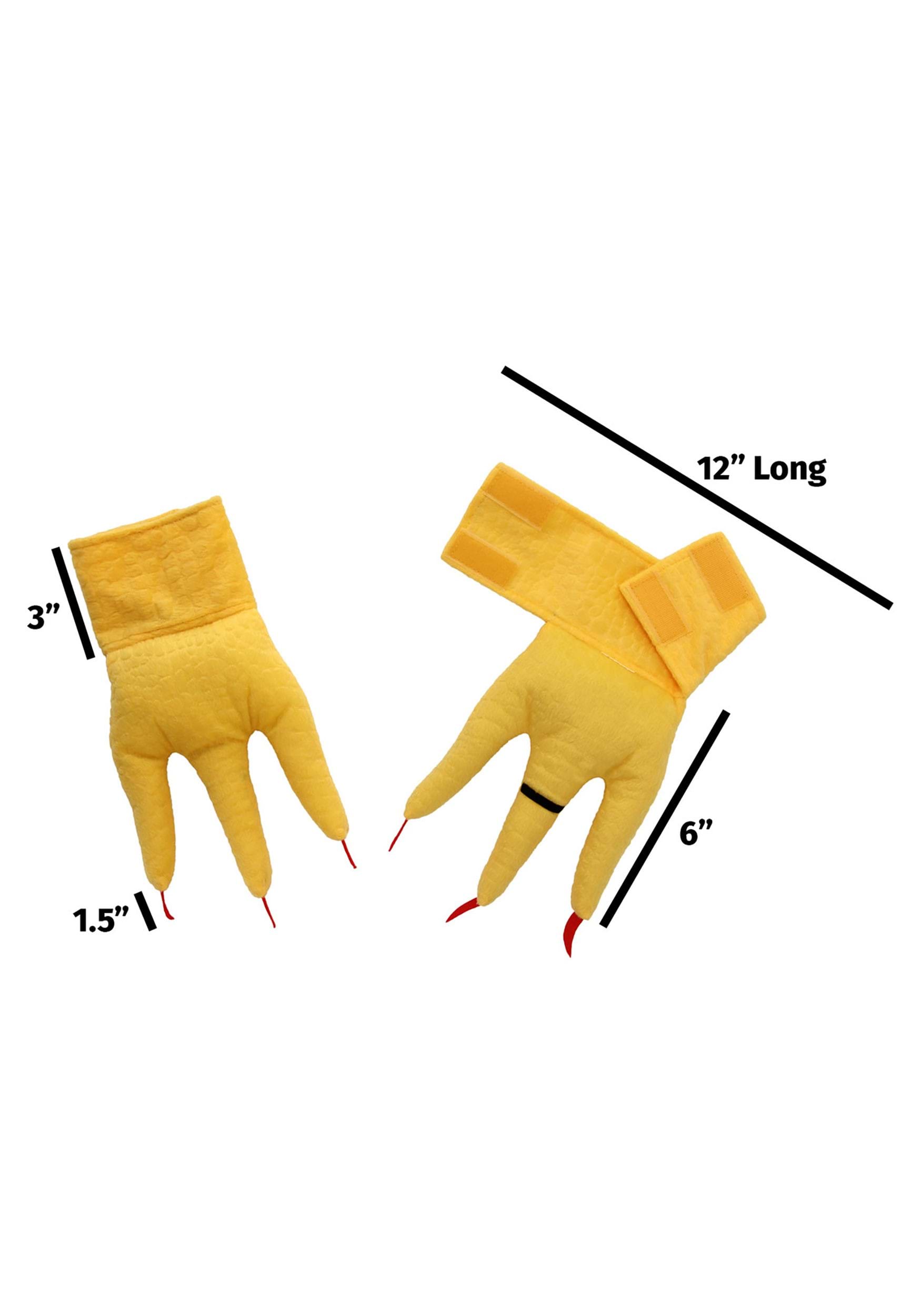 Adult CreatureCuffs Chicken Costume Feet 3 Adult CreatureCuffs Chicken Costume Feet