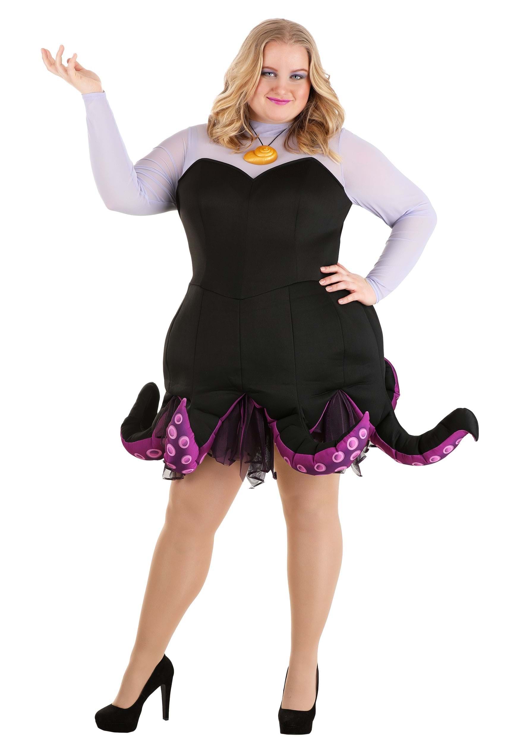 Women's Plus Size Deluxe Disney Ursula Costume