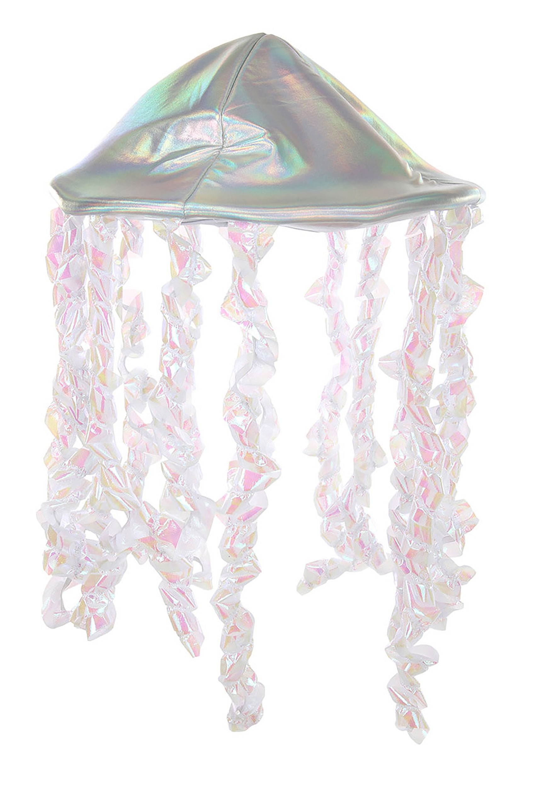 Plush Holographic Jellyfish Hat