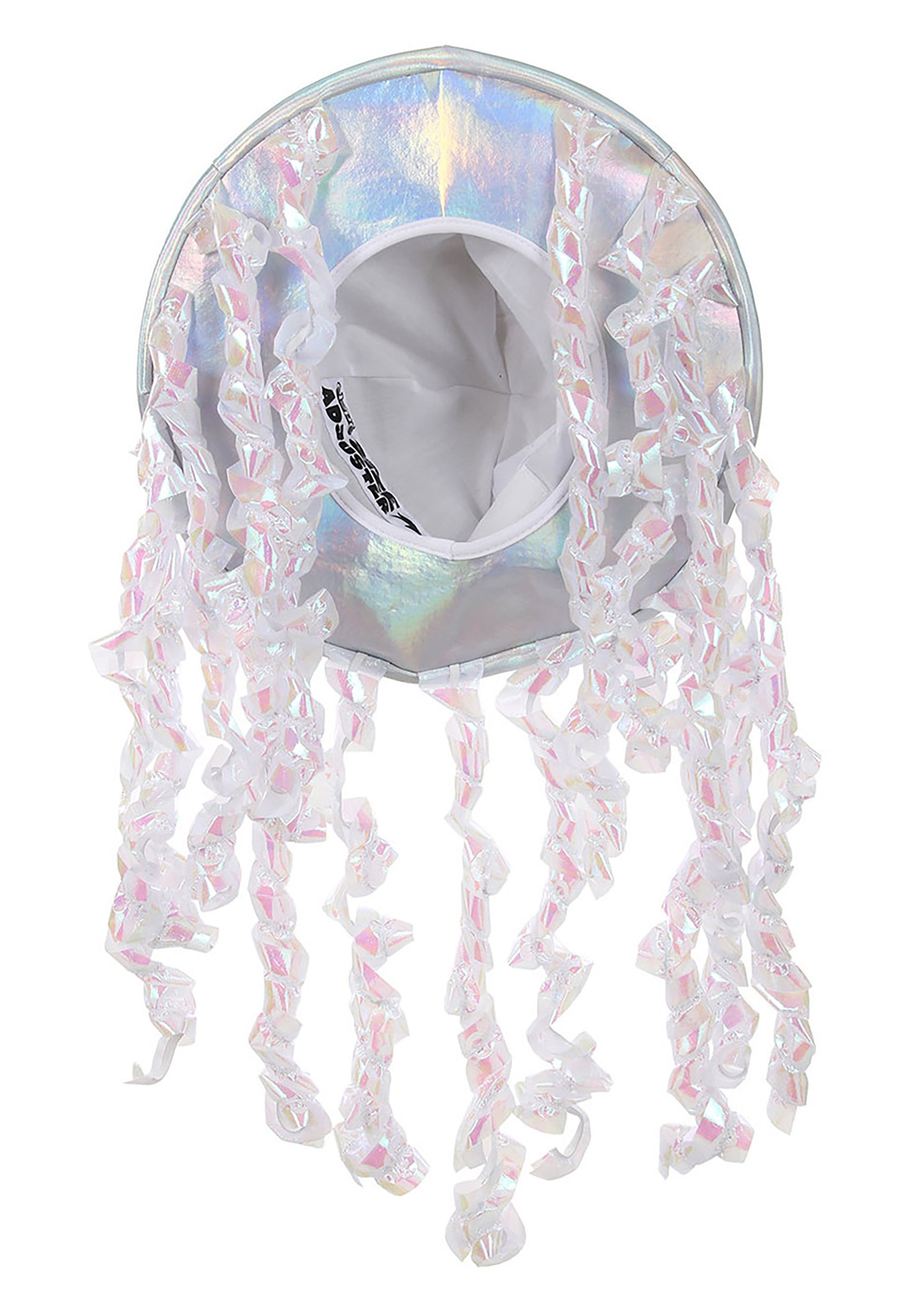 Plush Holographic Jellyfish Hat