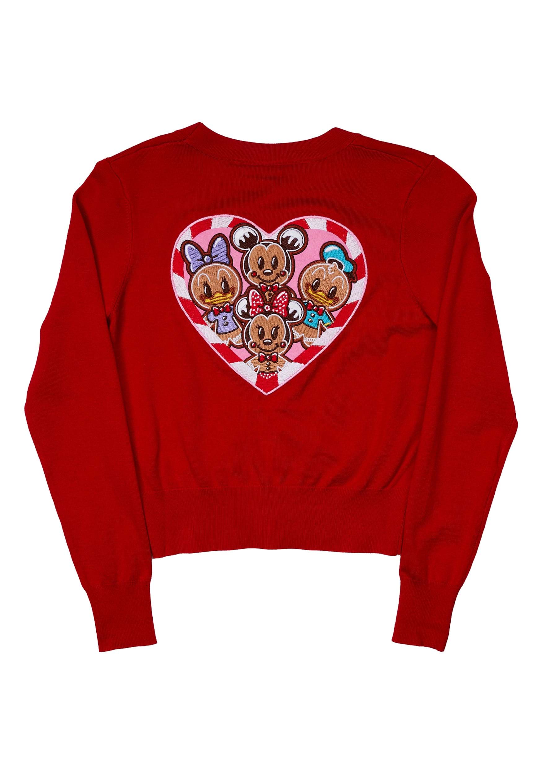 Stitch Shoppe Disney Holiday Gingerbread Character Sweater for Women