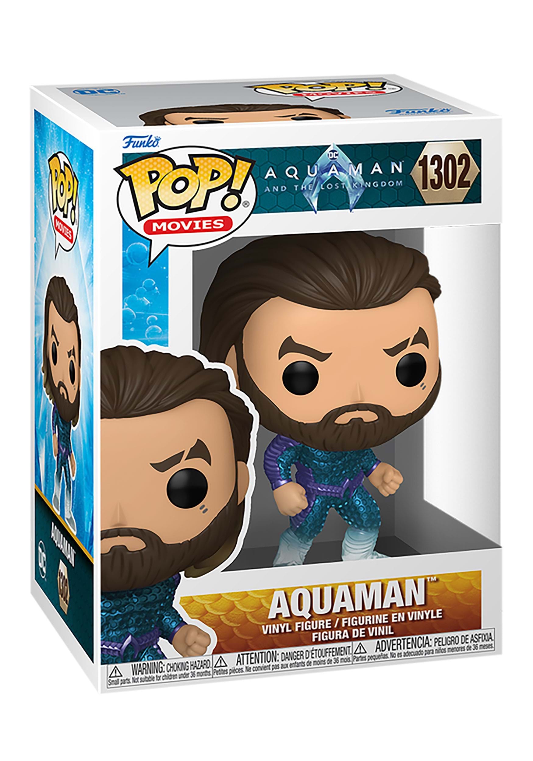 POP! Movies: Aquaman and the Lost Kingdom - Aquaman (Stealth Suit) Vinyl Figure