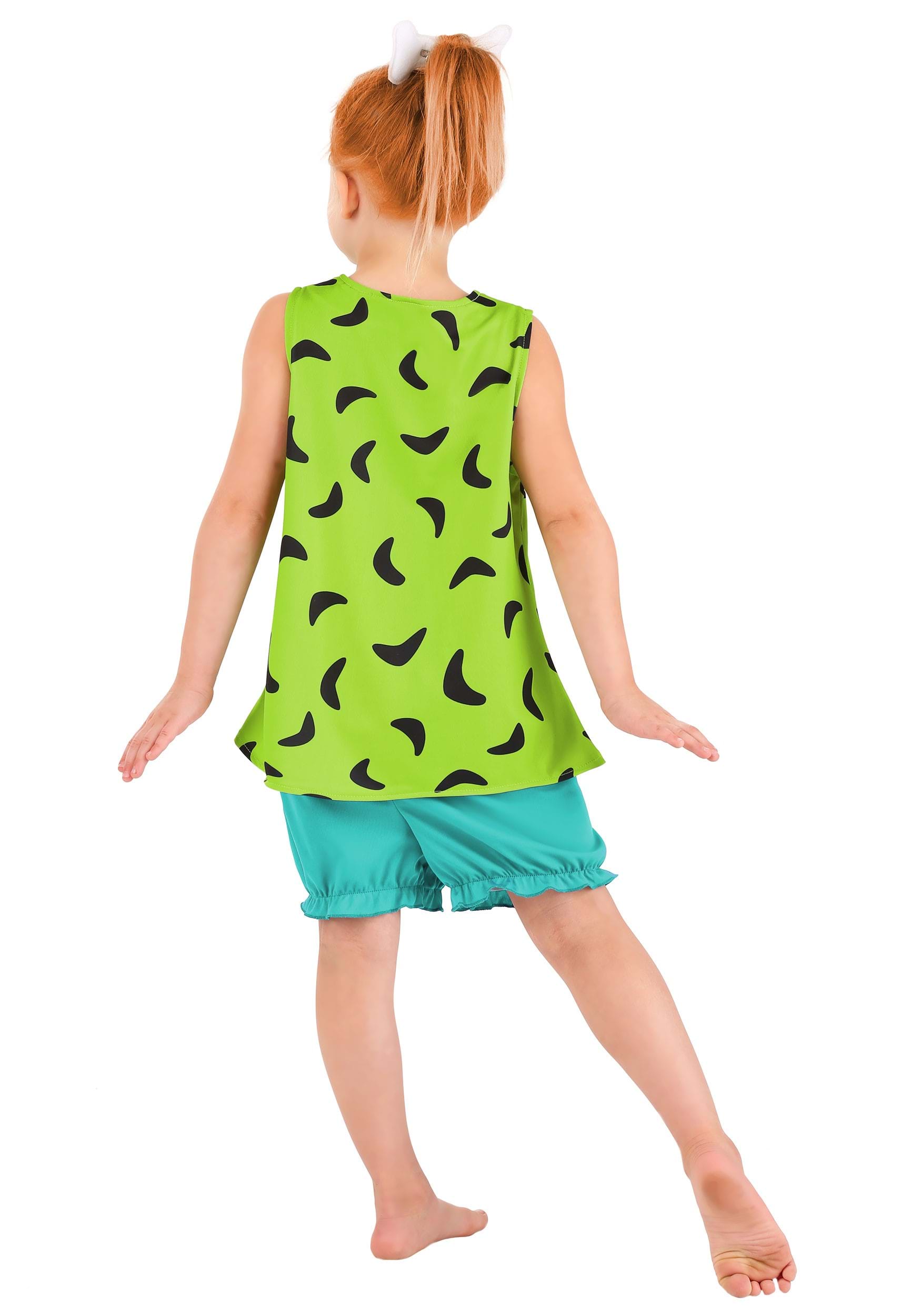 Classic Flintstones Pebbles Costume for Girls