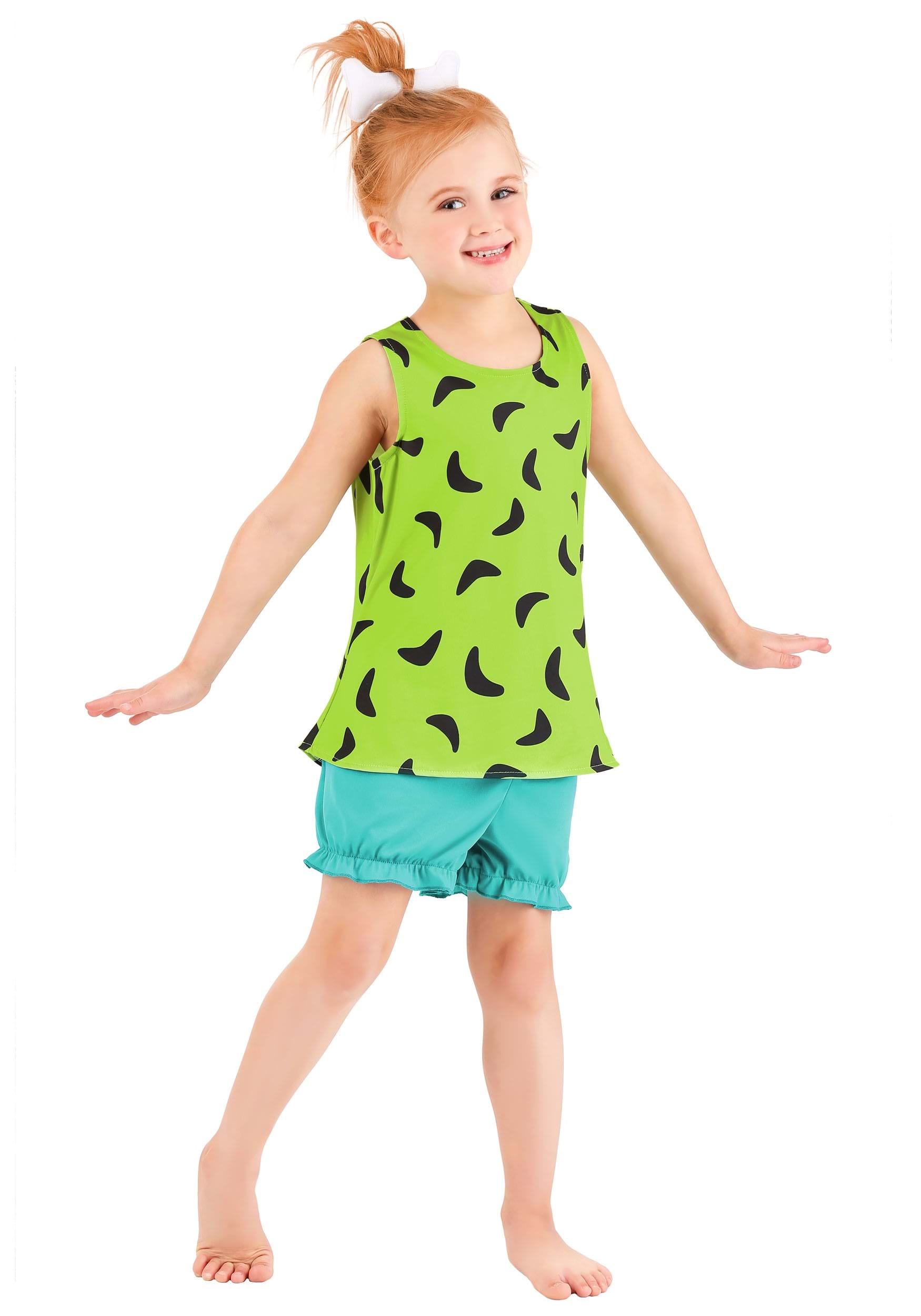 Classic Flintstones Pebbles Costume for Girls 3 Classic Flintstones Pebbles Costume for Girls
