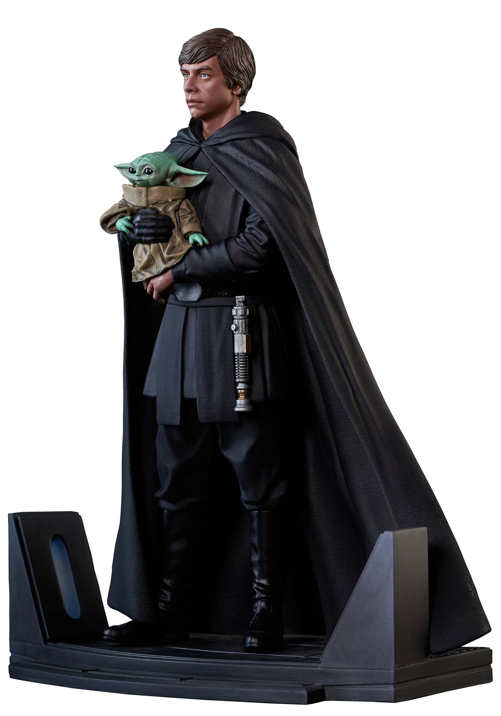 Star Wars Premiere Collection Mandalorian Luke & Grogu Statue 2 Star Wars Premiere Collection Mandalorian Luke & Grogu Statue