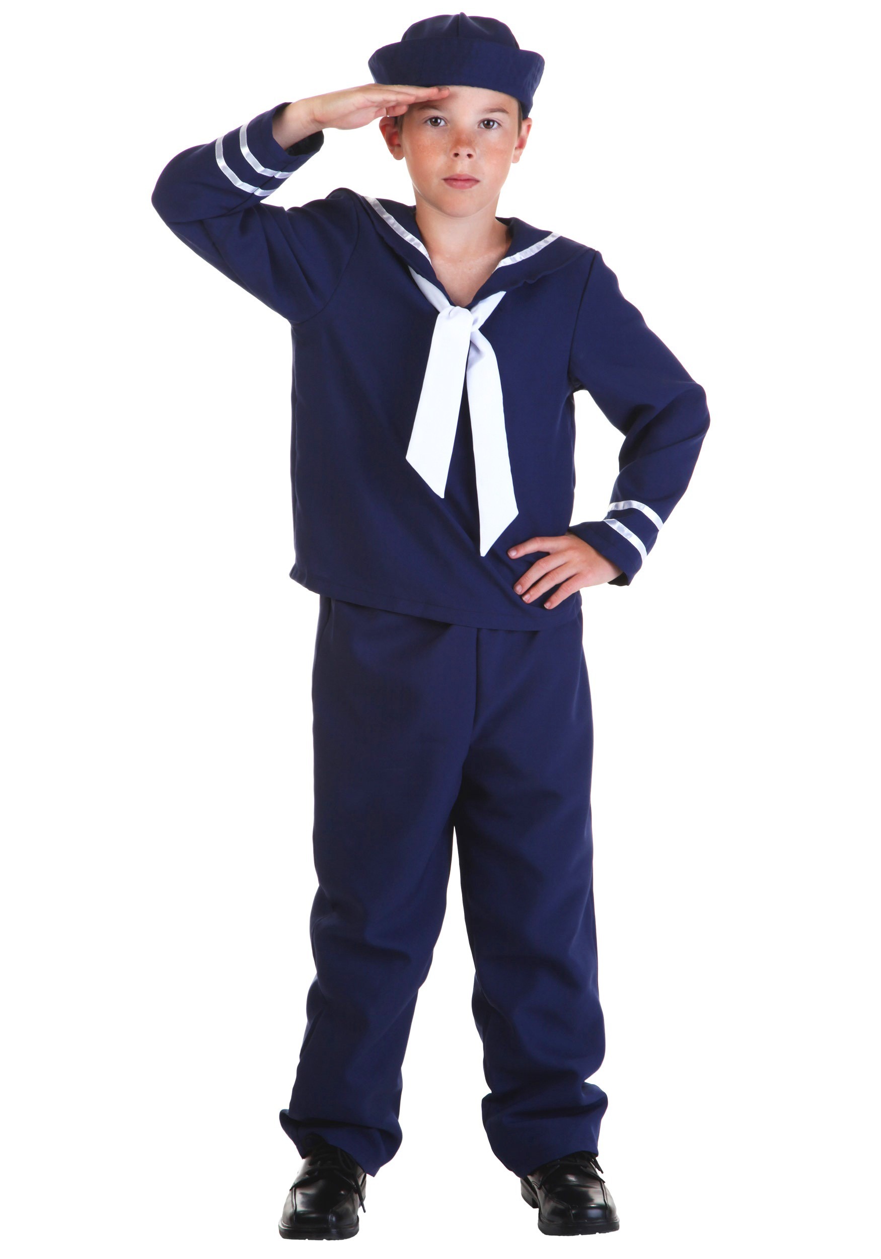 Child Blue Sailor Kids Costume
