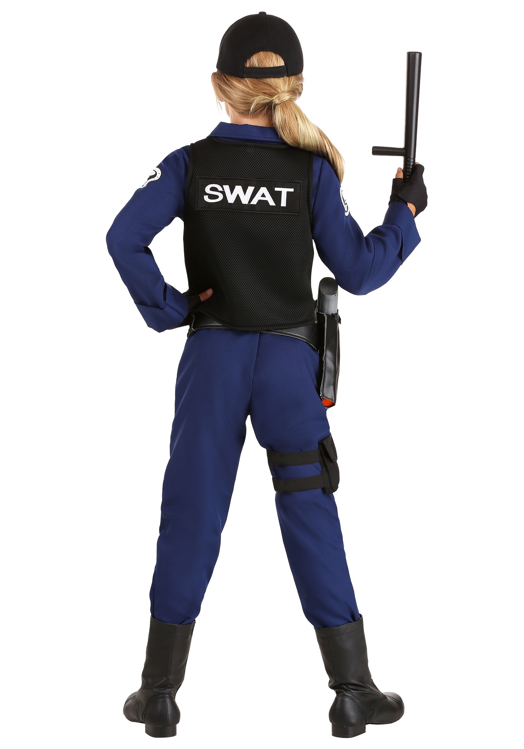 Girl's Police SWAT Costume