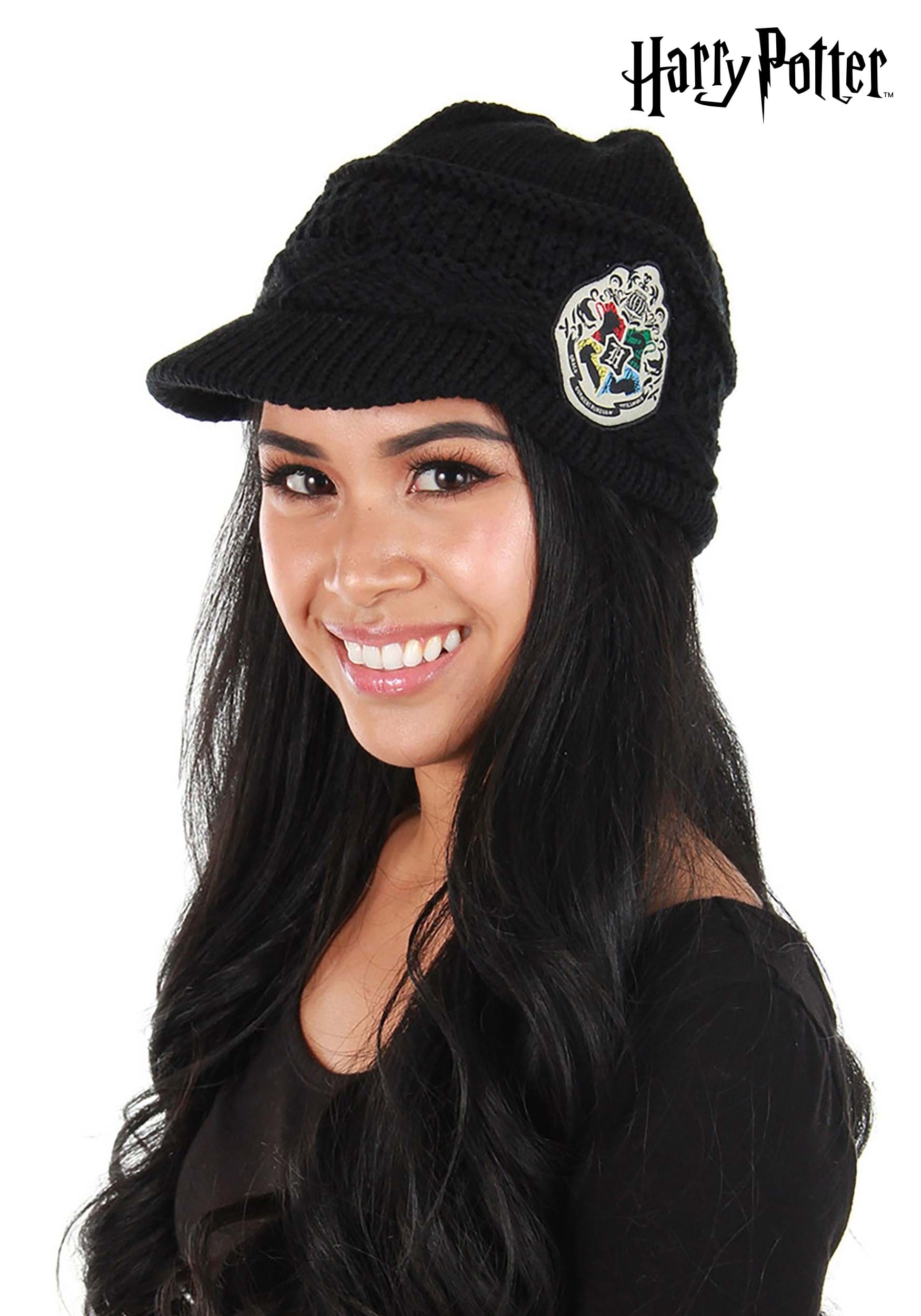 Warm Knit Brim Cap Hogwarts