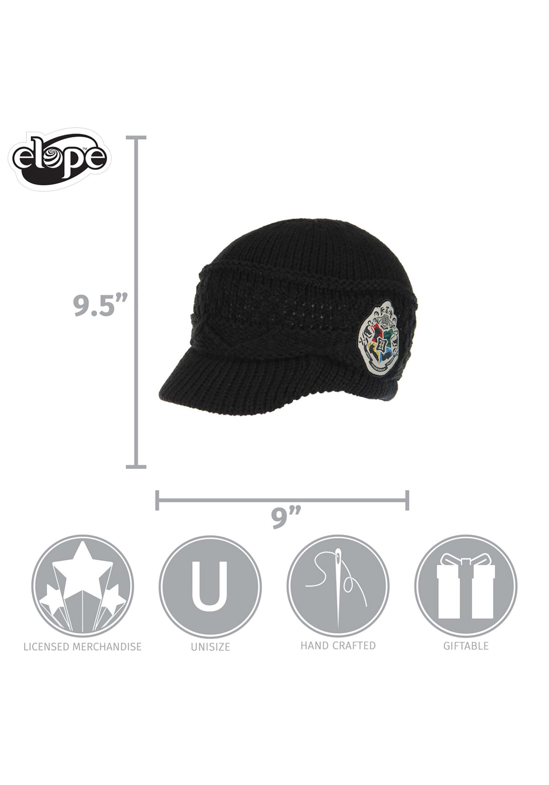 Warm Knit Brim Cap Hogwarts