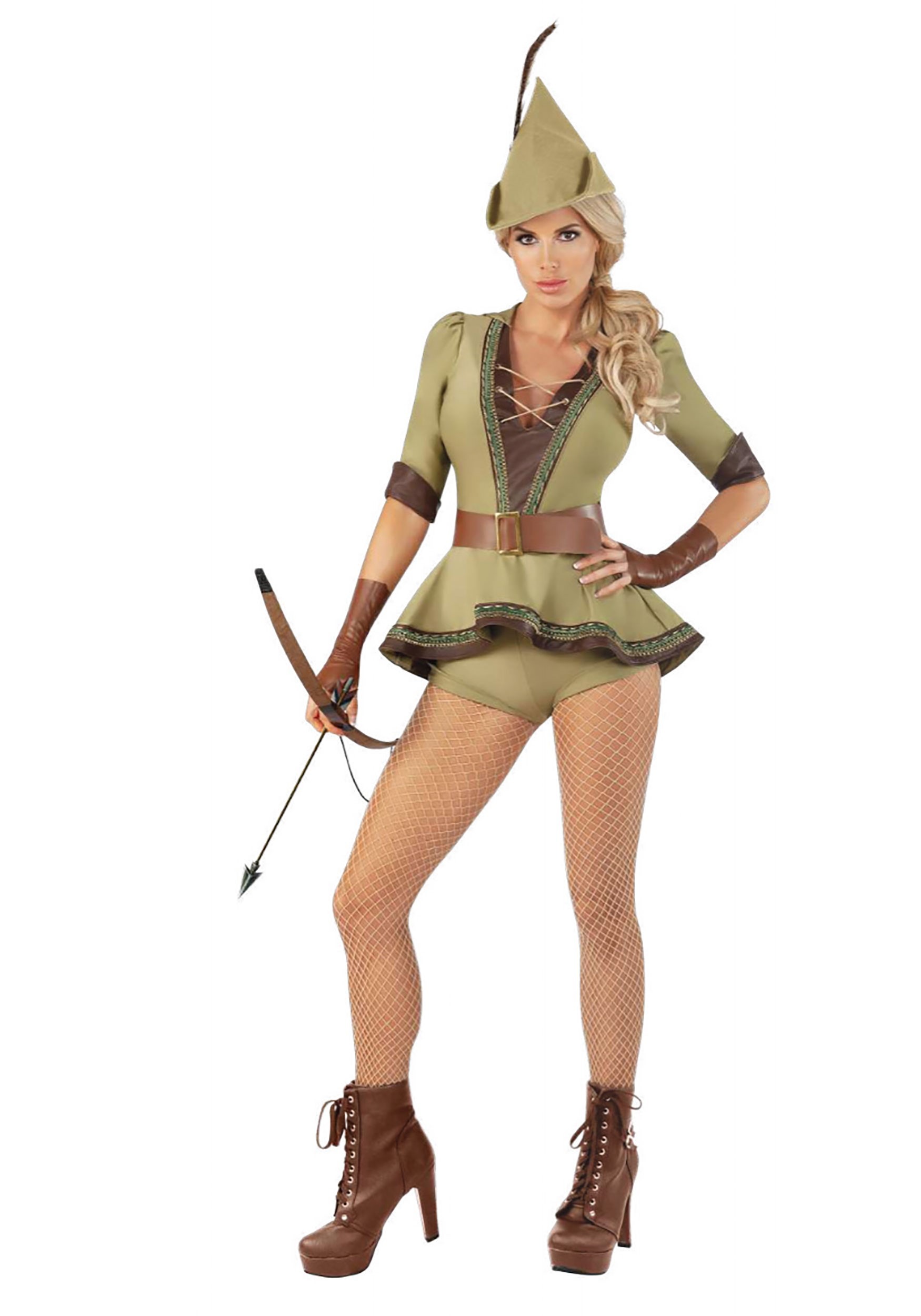 Sexy Heroic Hottie Costume for Women