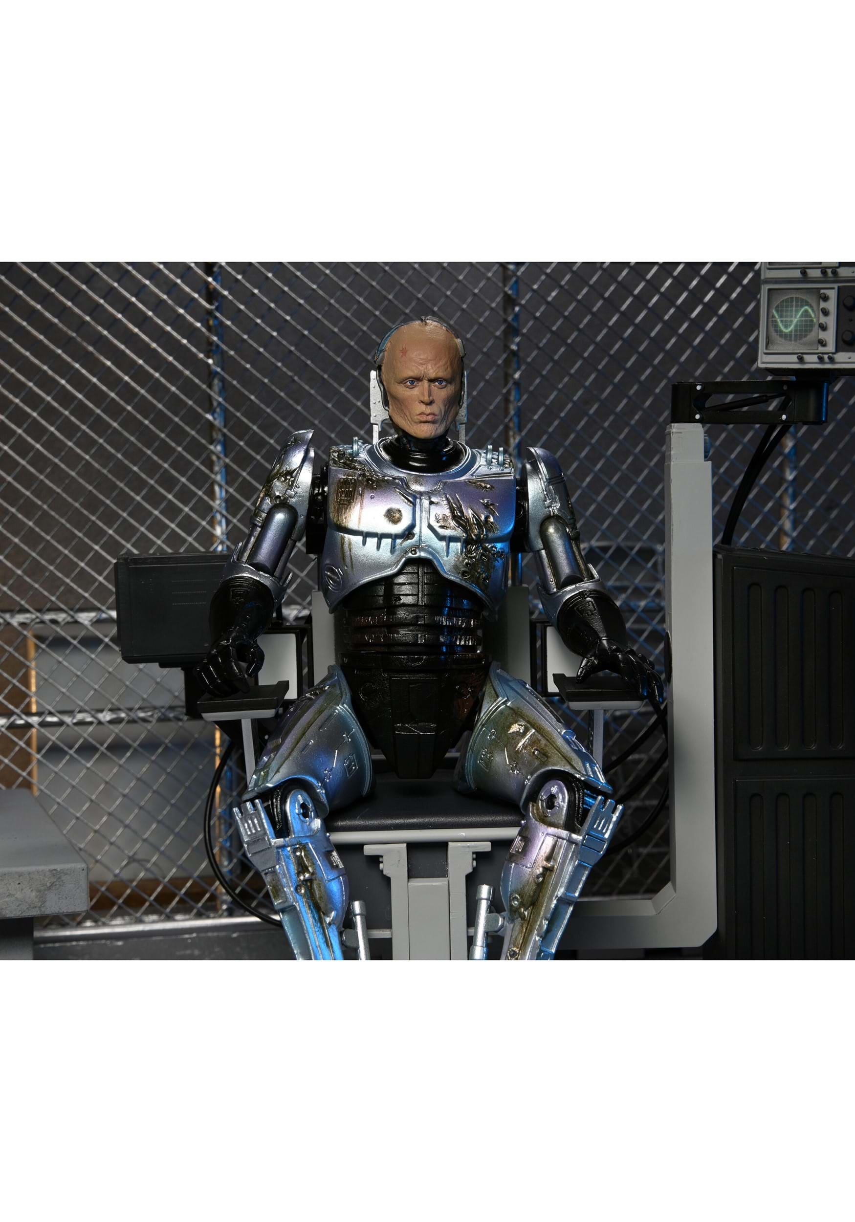 Ultimate Battle Damaged RoboCop with Chair 7" Scale Action Figure 9 Ultimate Battle Damaged RoboCop with Chair 7" Scale Action Figure