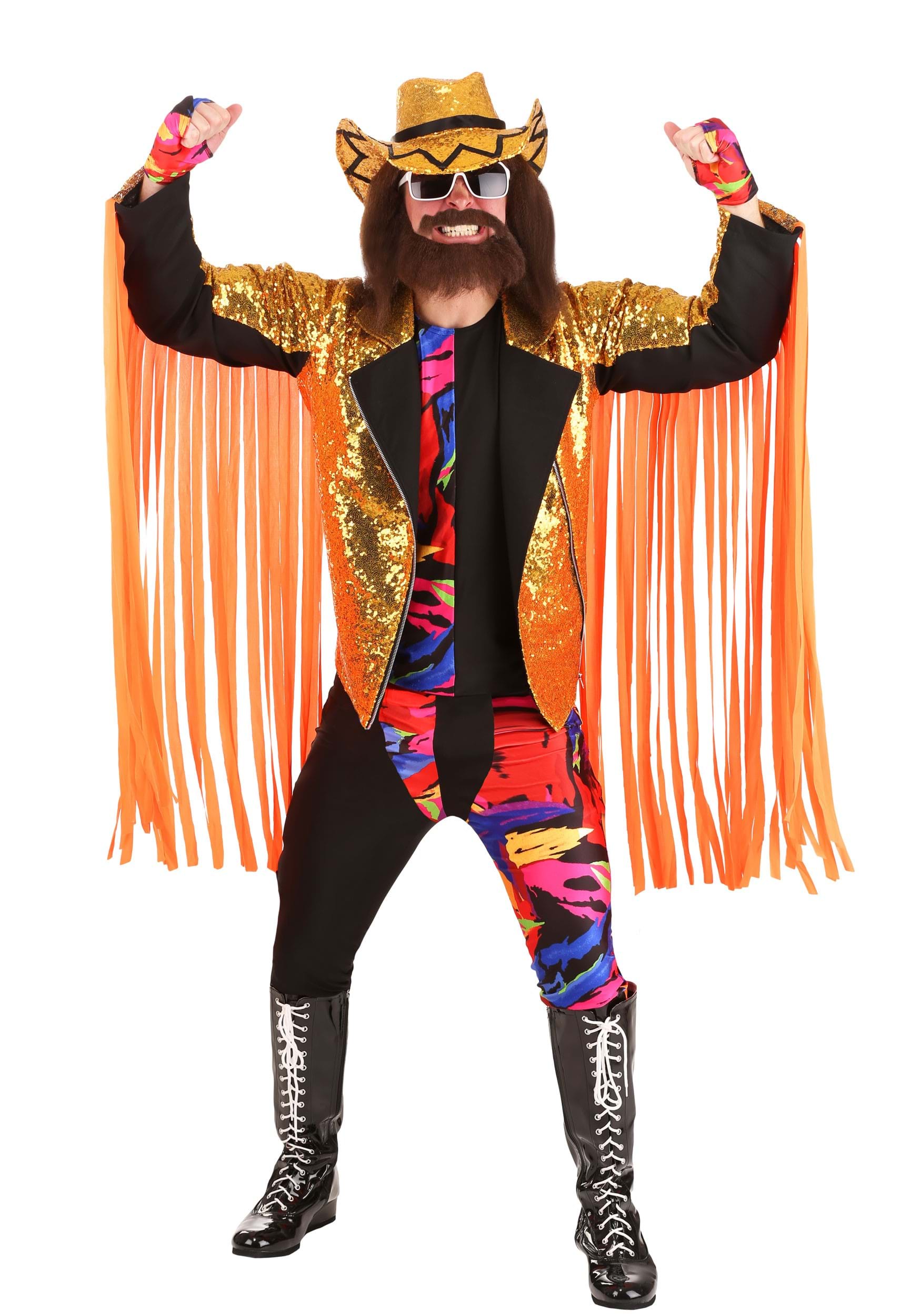 WWE Macho Man Randy Savage Costume for Men 11 WWE Macho Man Randy Savage Costume for Men