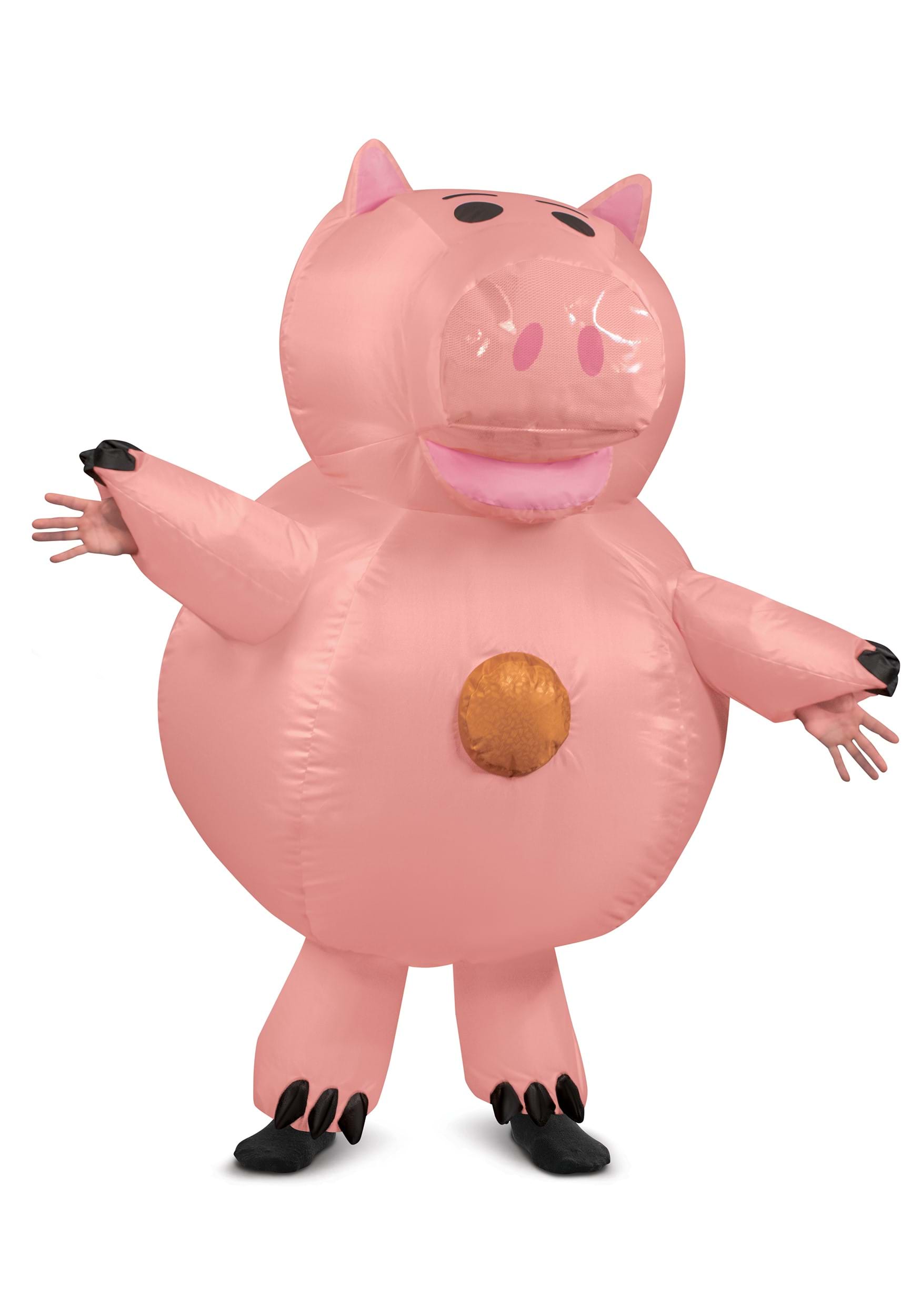 Toy Story Adult Hamm Inflatable Costume 4 Toy Story Adult Hamm Inflatable Costume