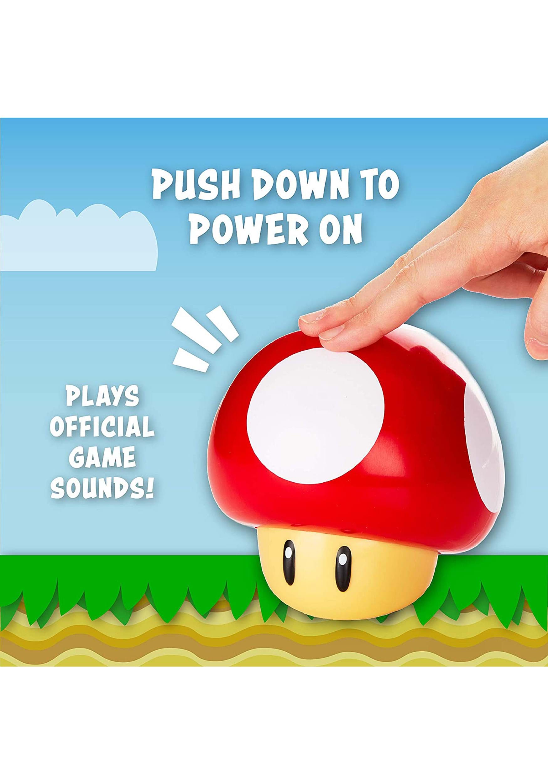 Super Mario Super Mushroom Light Decoration
