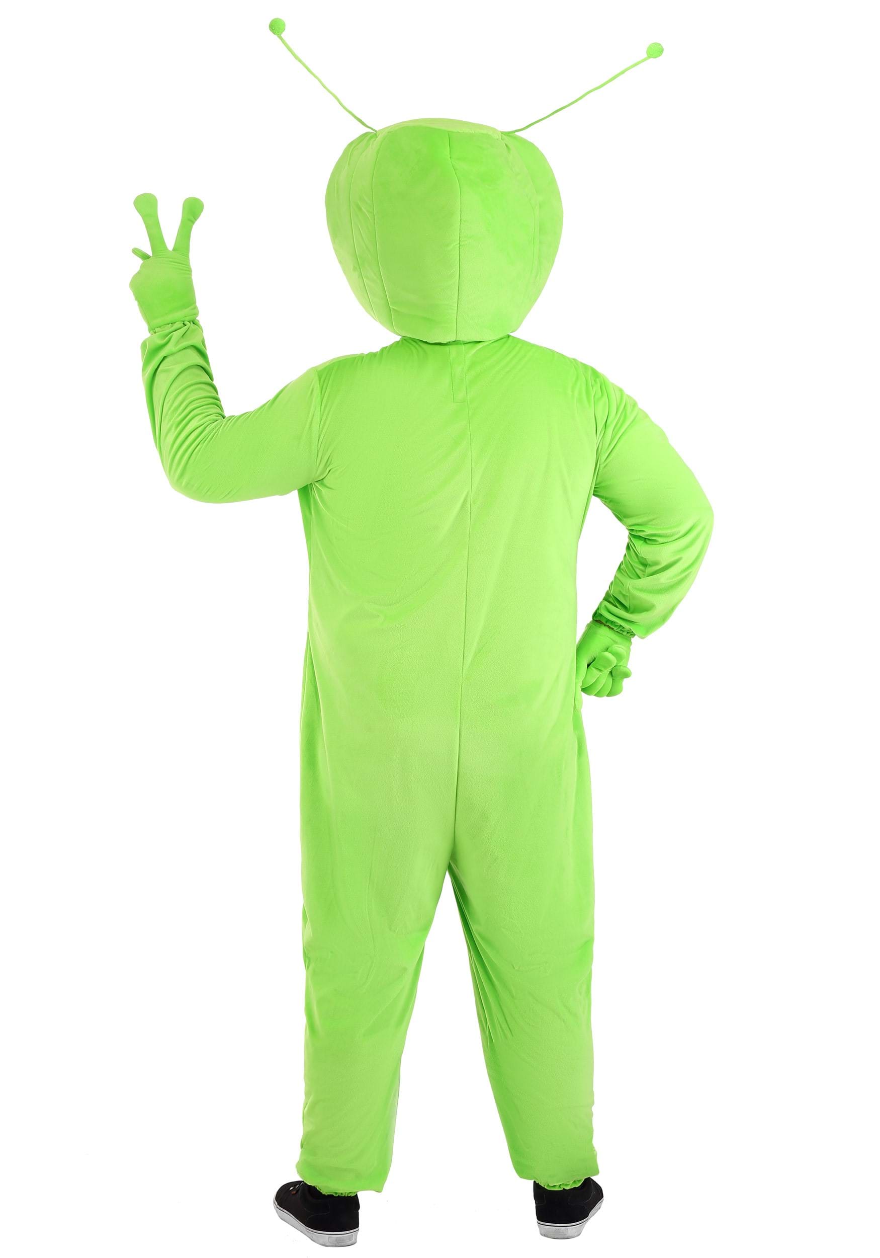 Adult Plus Size Oversized Alien Costume