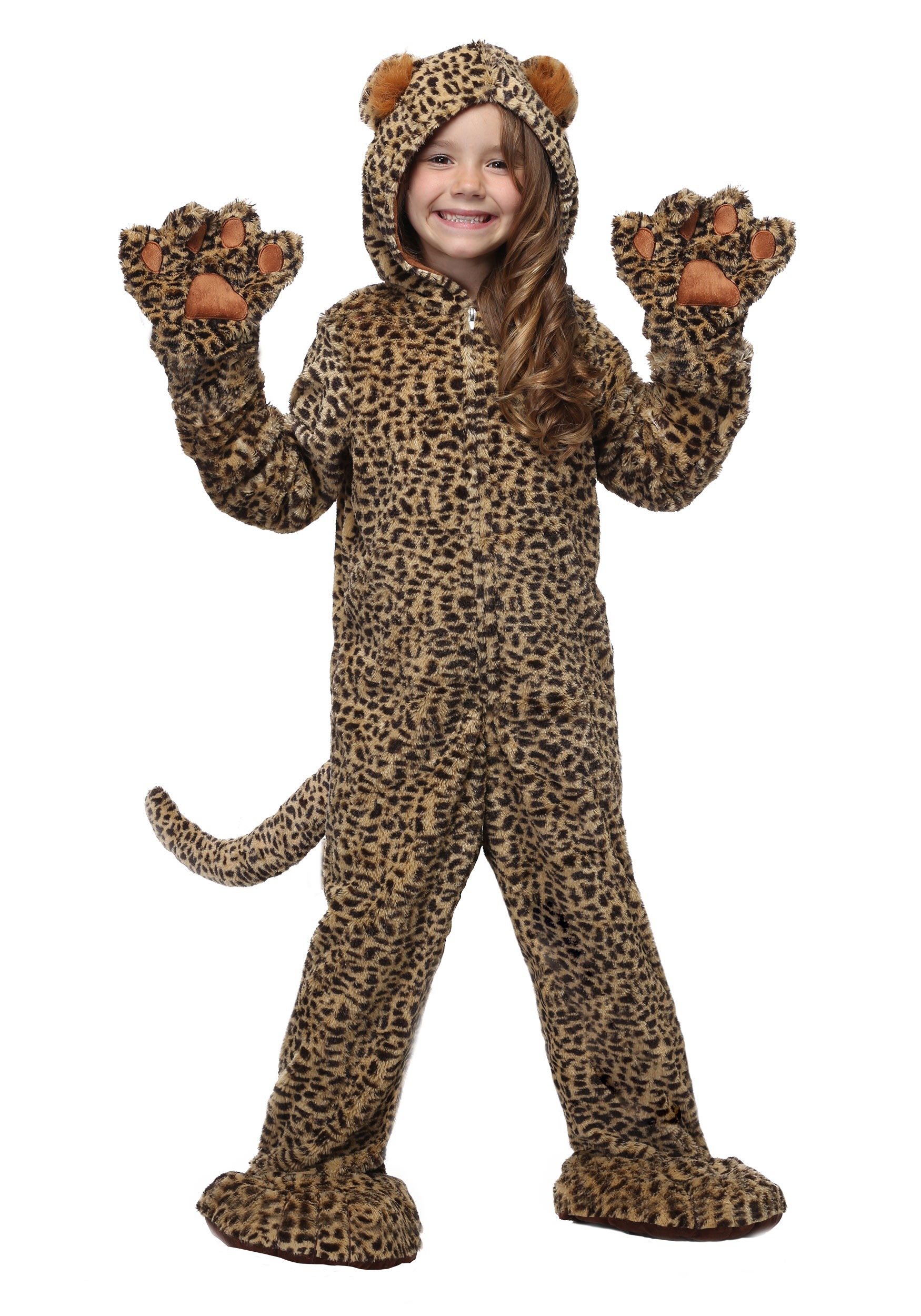 Premium Leopard Kid's Costume 1 Premium Leopard Kid's Costume