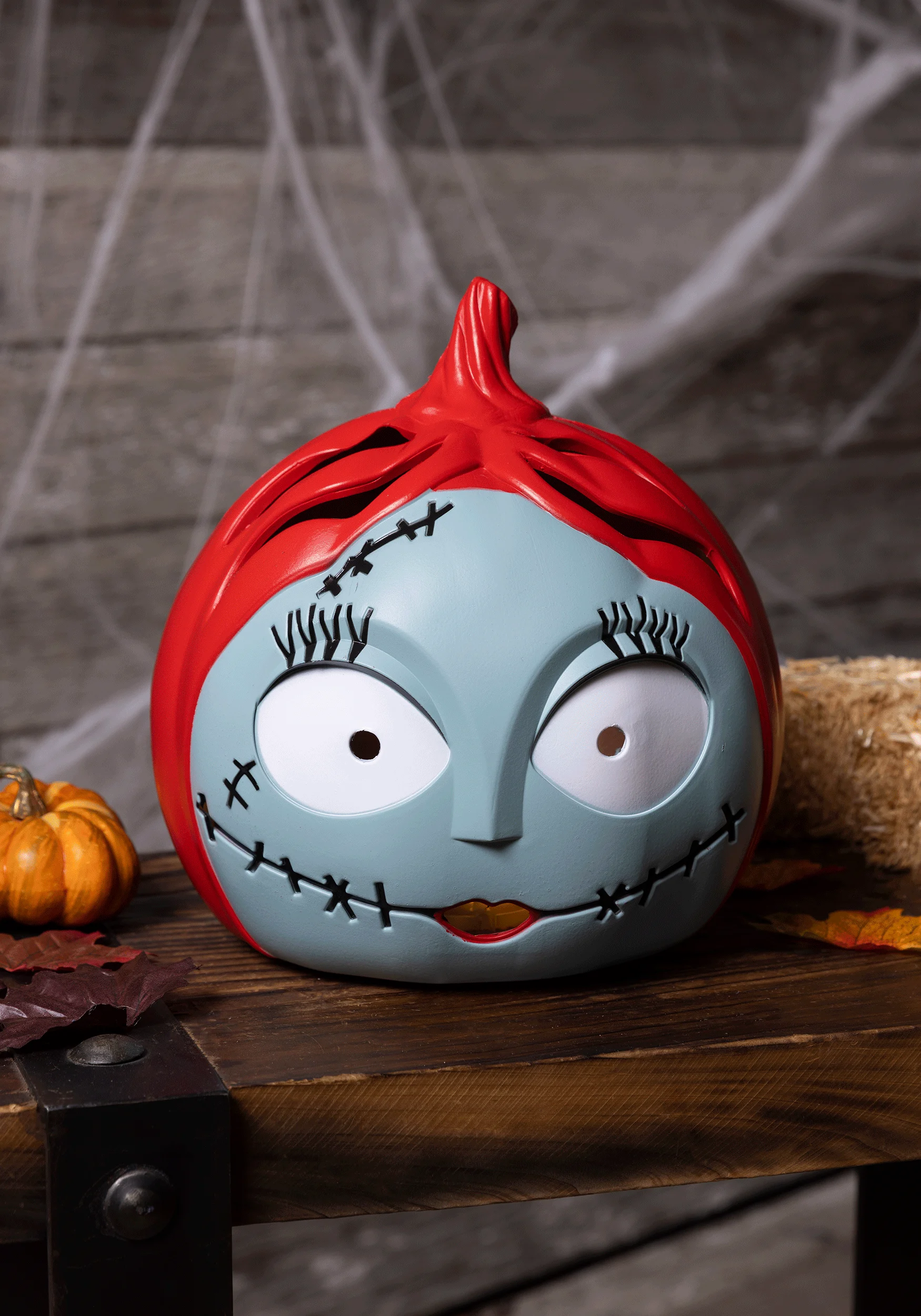 Sally Nightmare Before Christmas Light Up Pumpkin Decoration