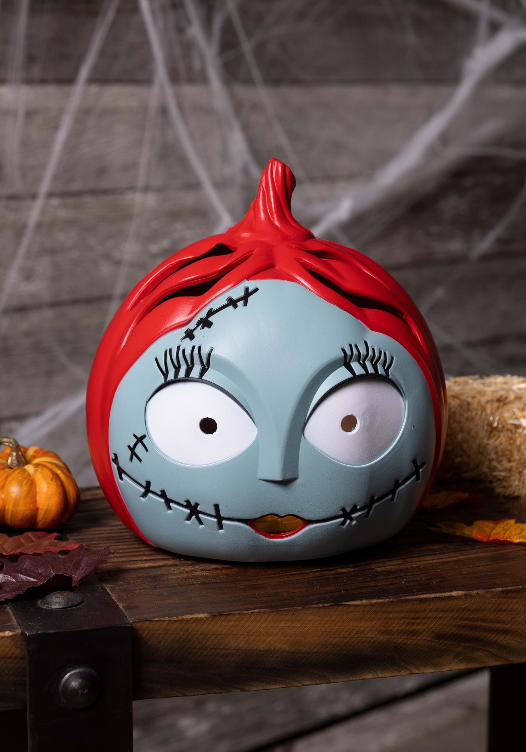 Sally Nightmare Before Christmas Light Up Pumpkin Decoration