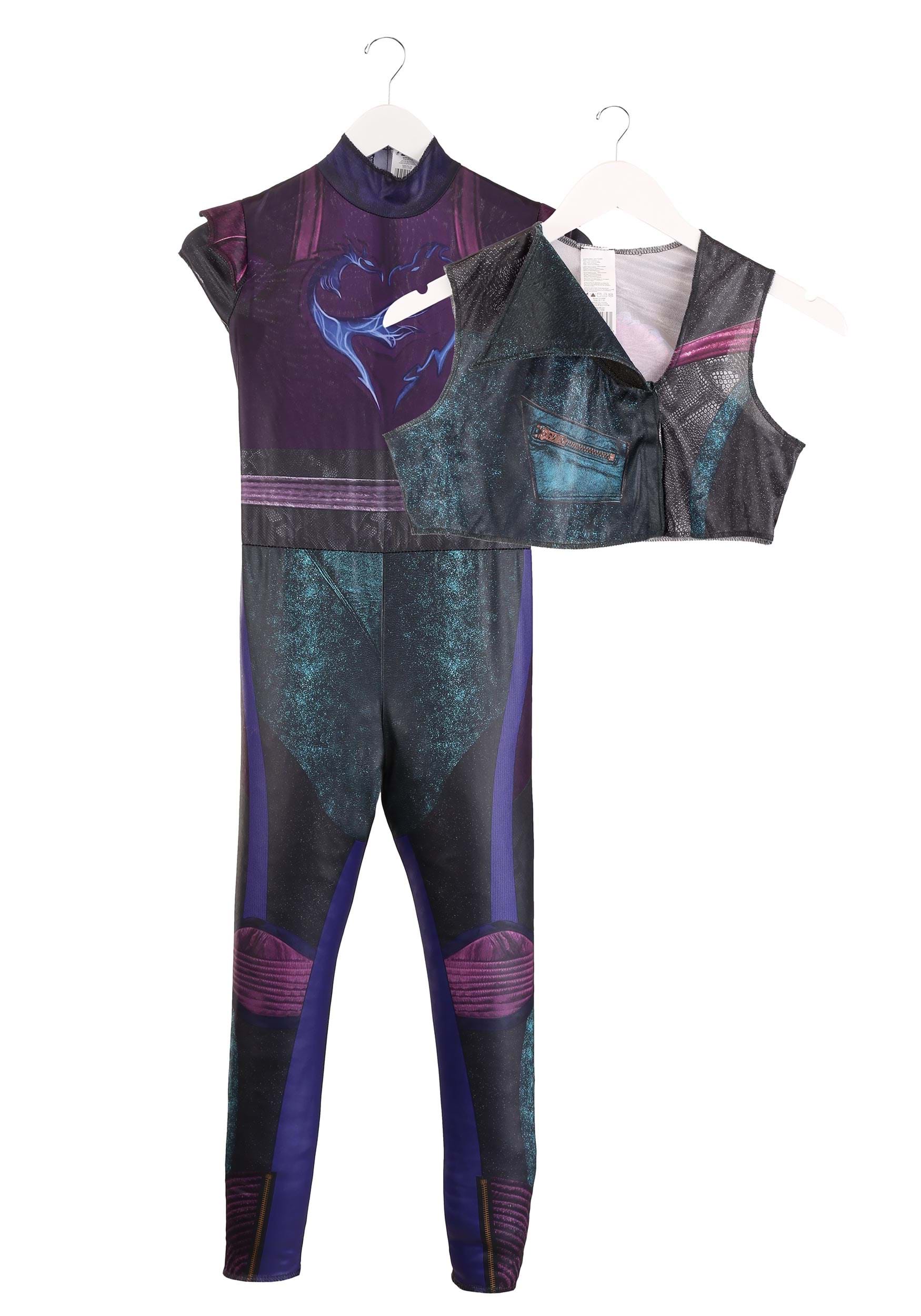 Disney Descendants 3 Girls Mal Classic Costume 11 Disney Descendants 3 Girls Mal Classic Costume