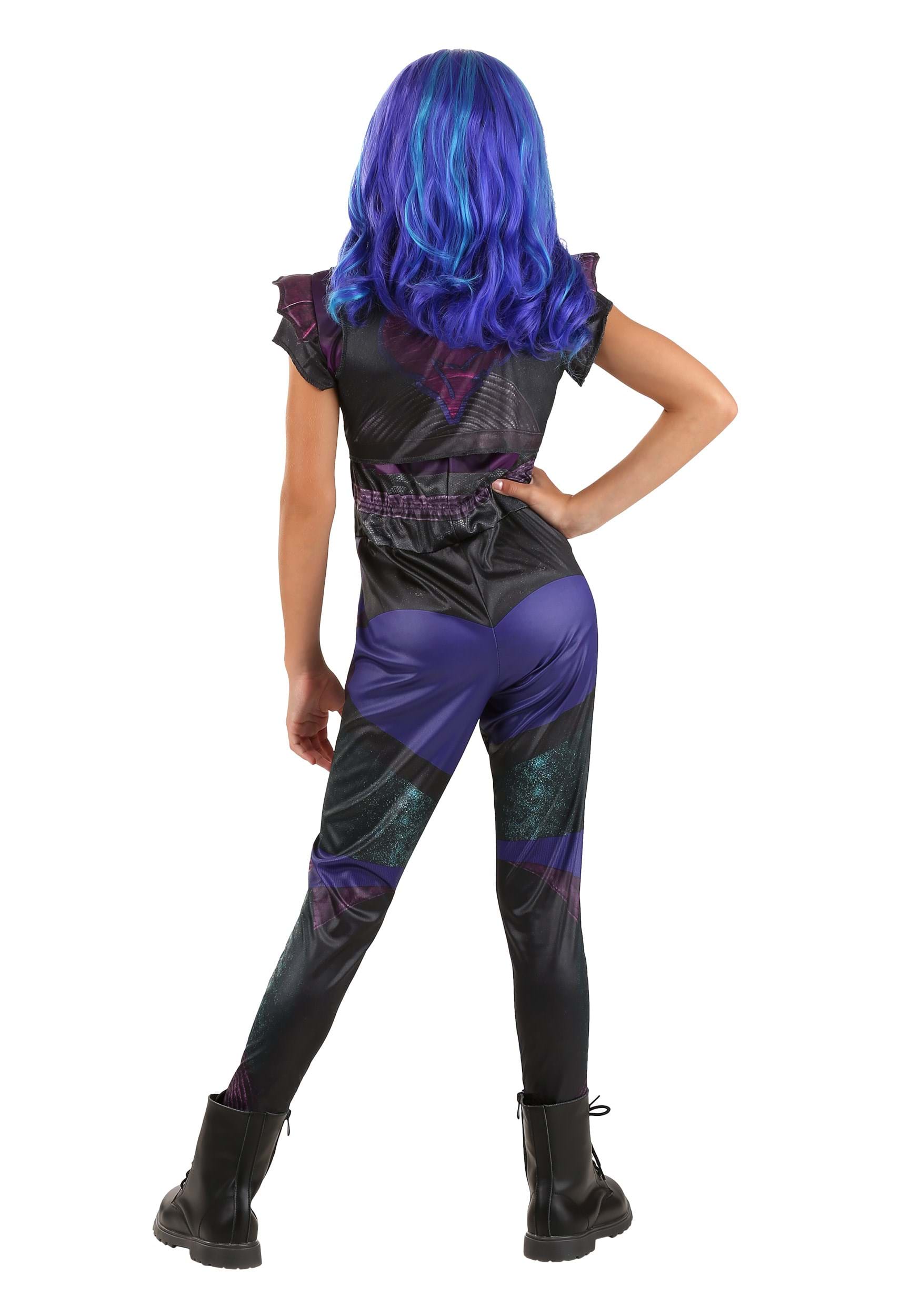 Disney Descendants 3 Girls Mal Classic Costume