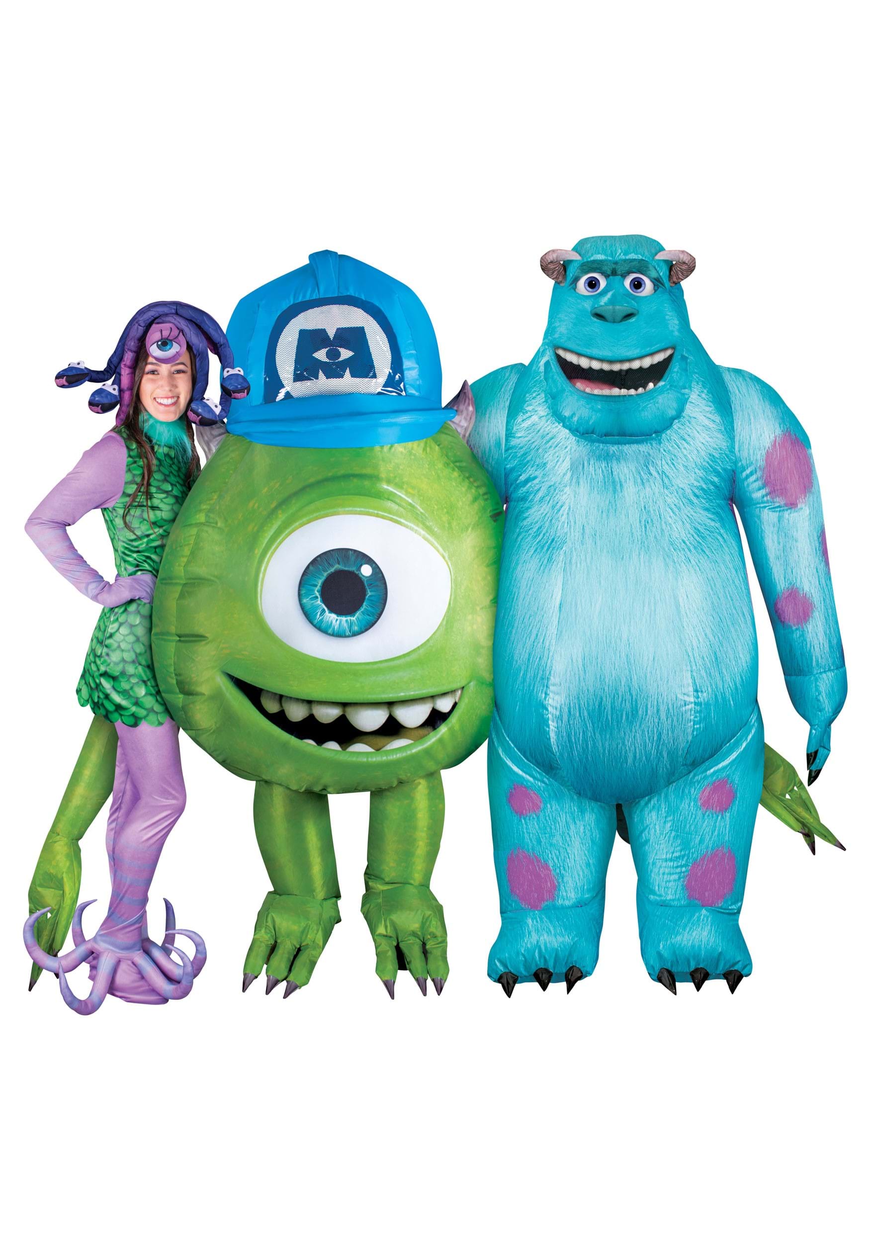 Monsters Inc Adult Mike Wazowski Inflatable Costume