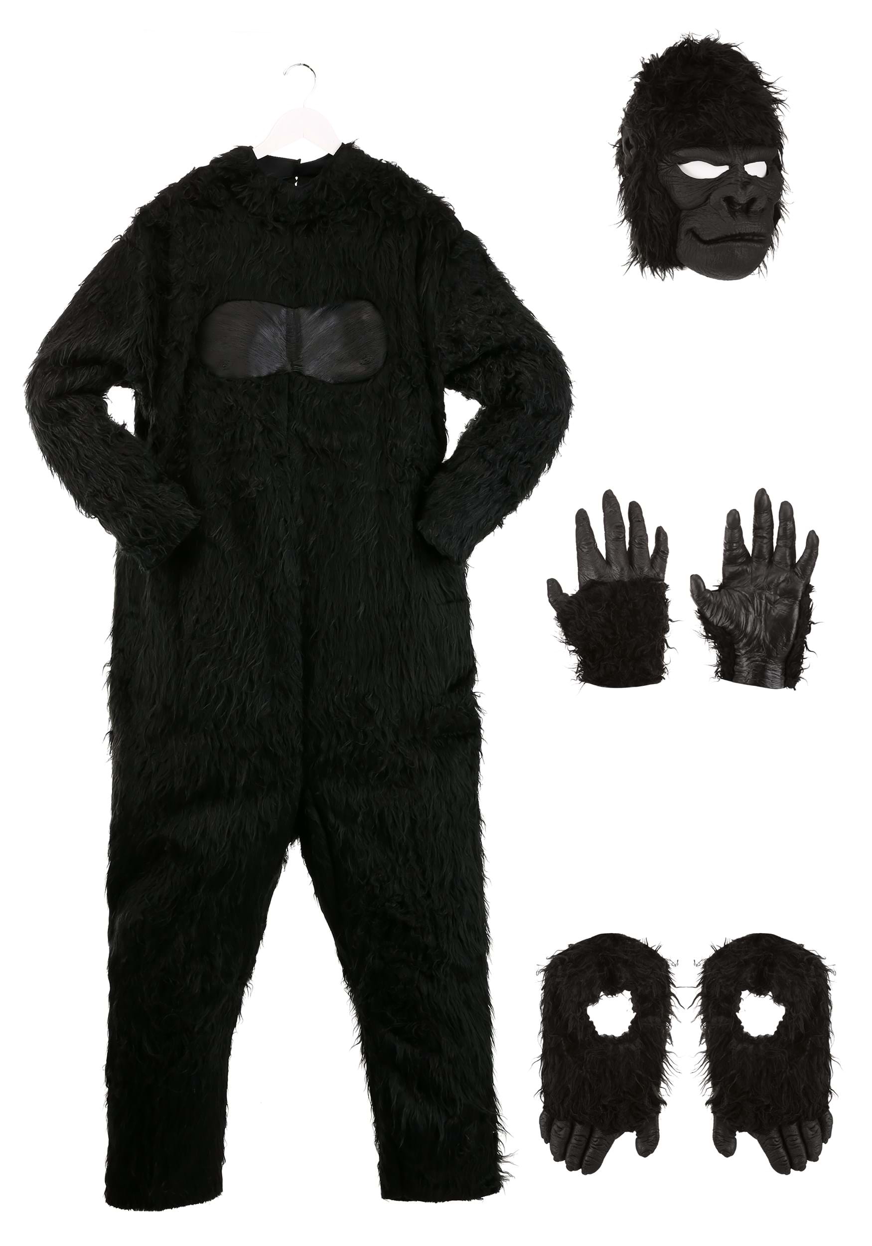 Adult Realistic Gorilla Suit Costume