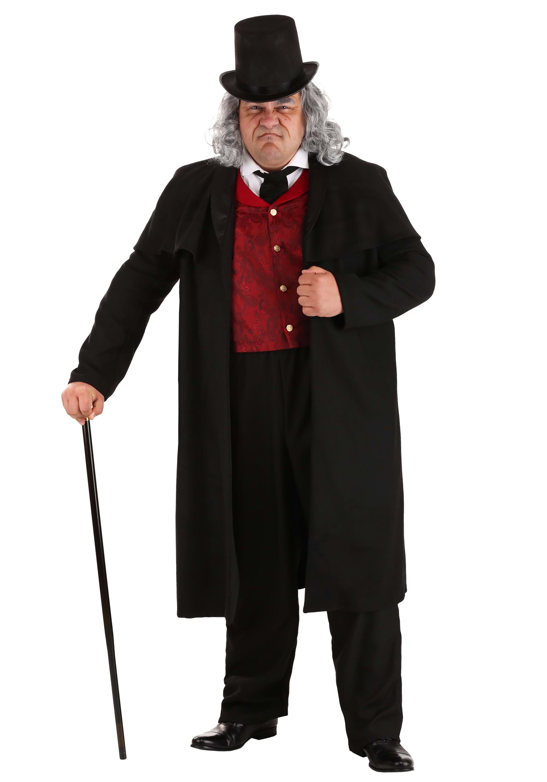 Ebenezer Scrooge Plus Size Costume for Men