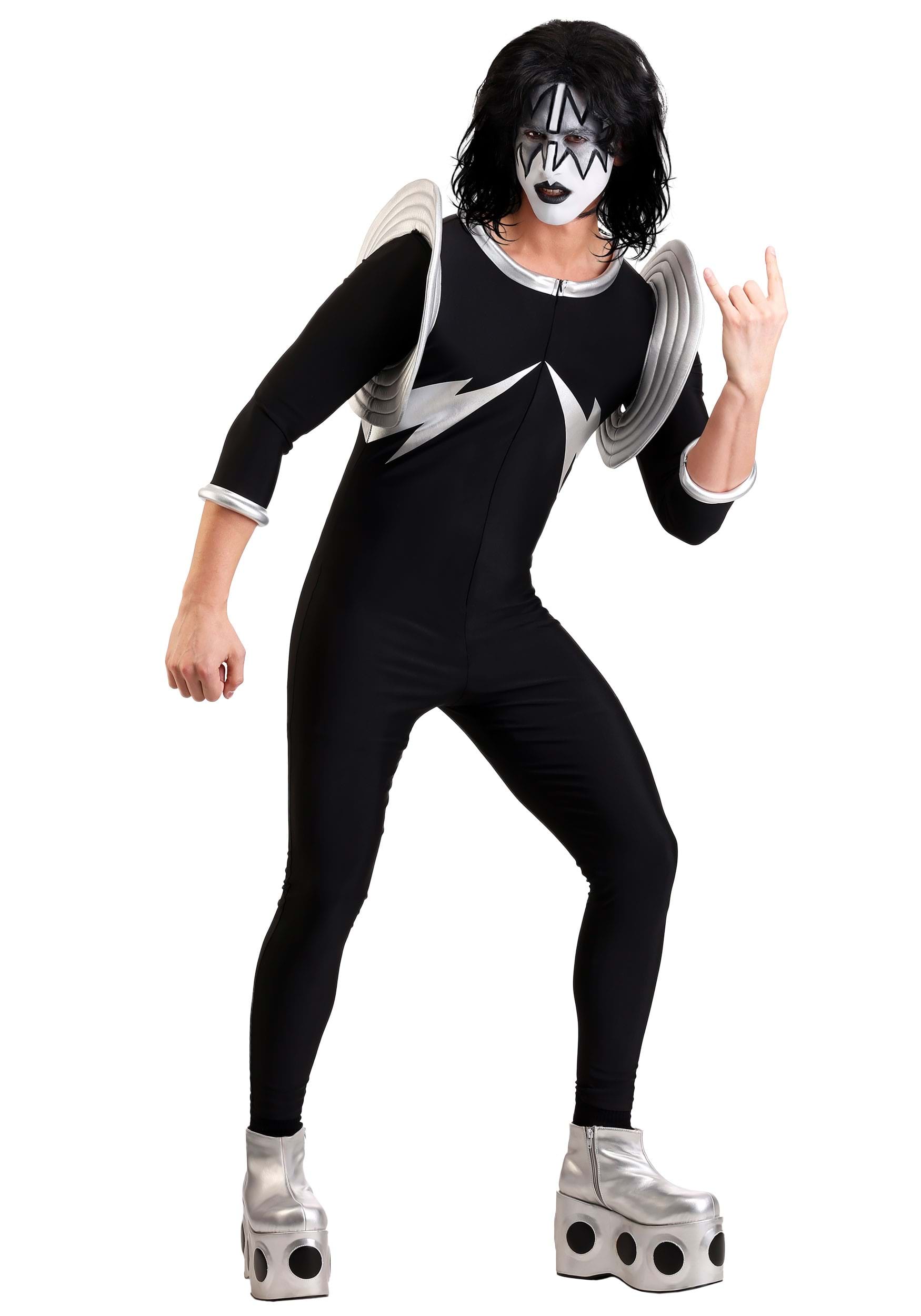 KISS Plus Size Spaceman Men's Costume