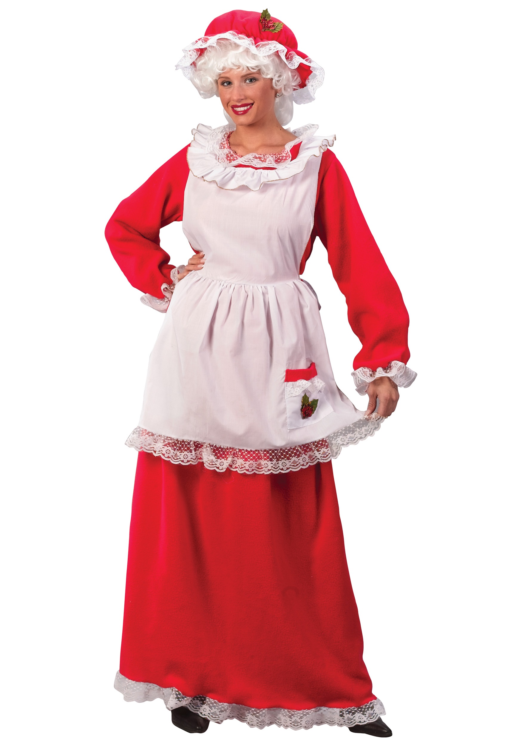 Women's Mrs Claus Costume 1 Women's Mrs Claus Costume