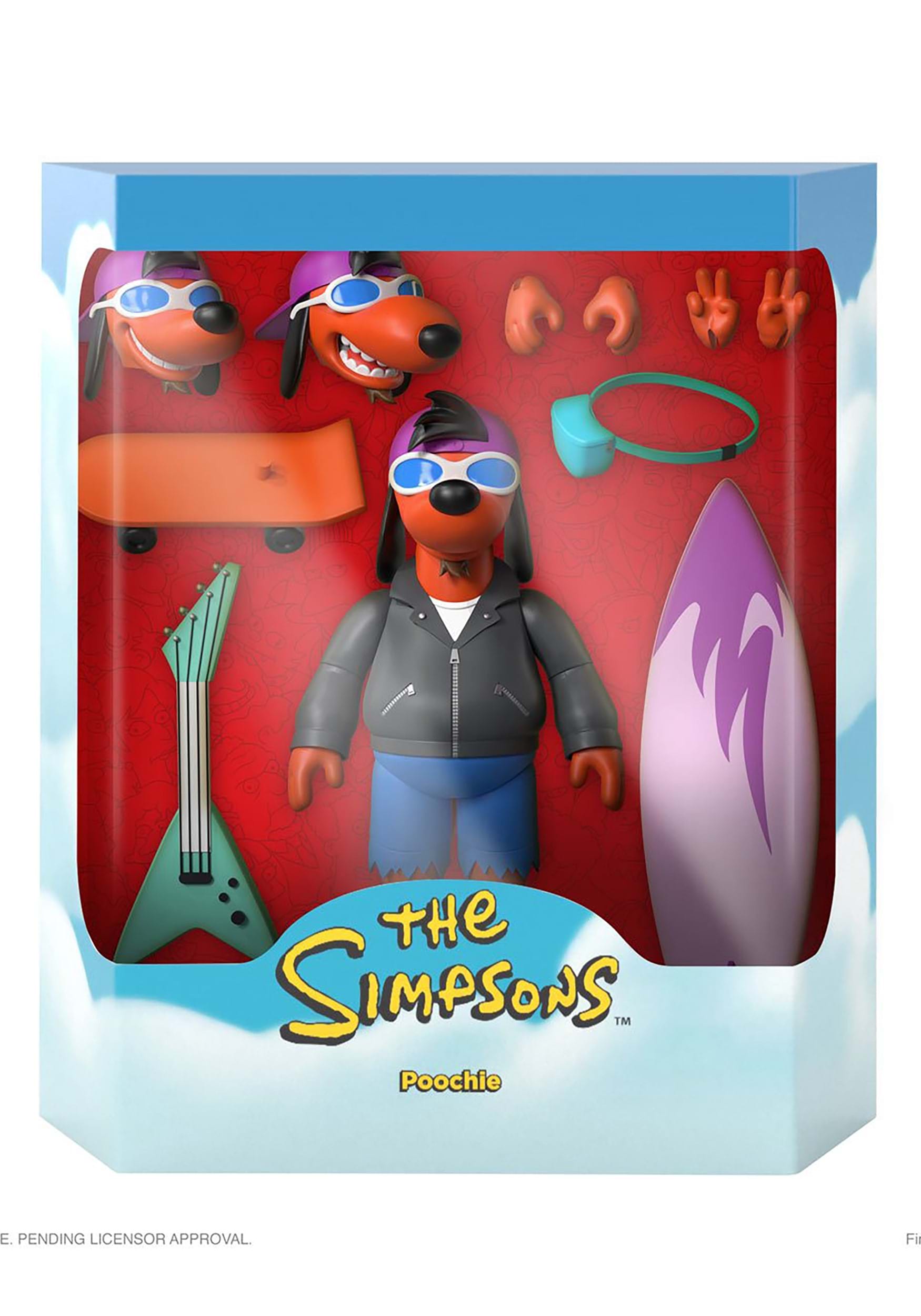 The Simpsons Ultimates 7-Inch Action Figure of Poochie