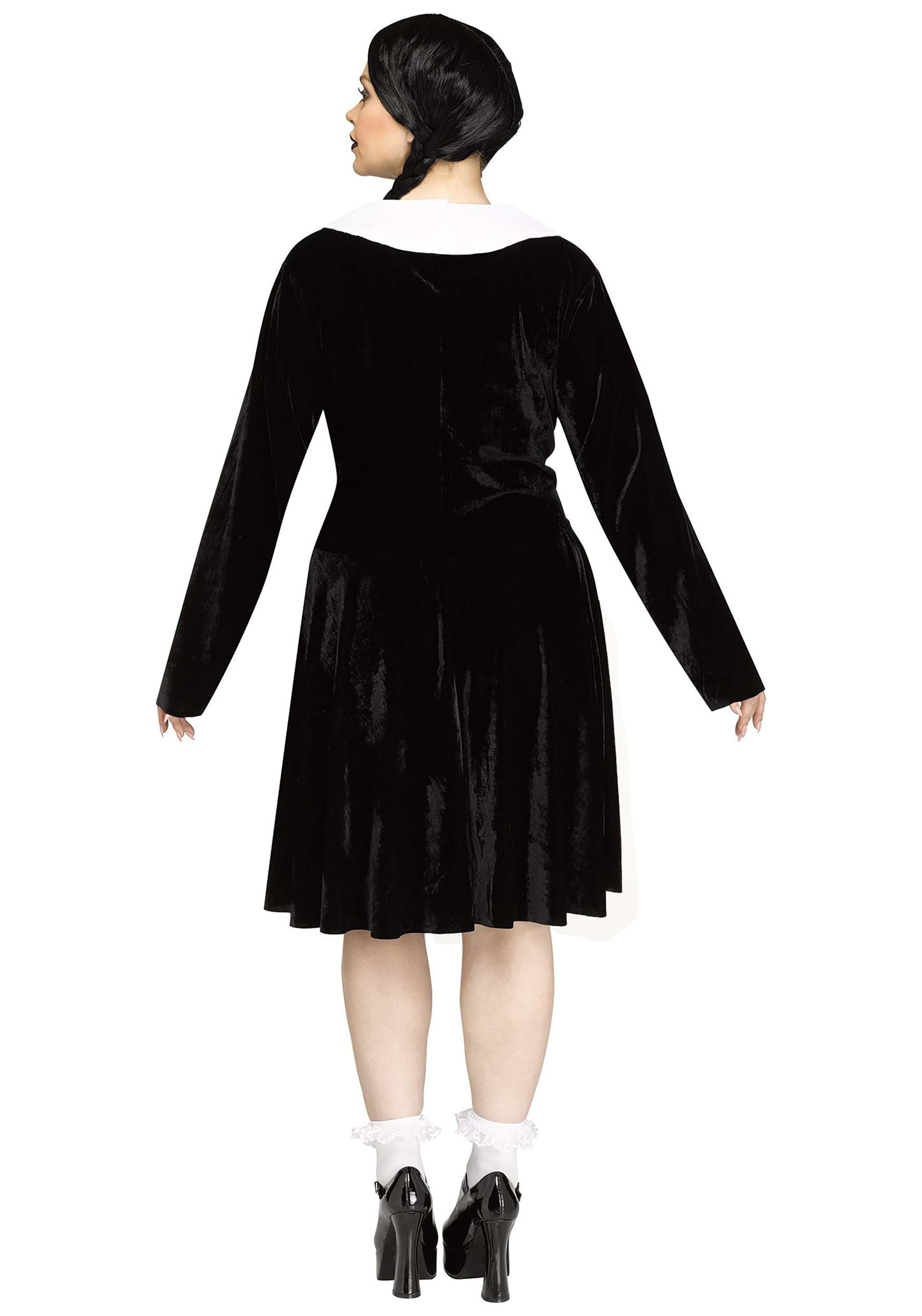 Women's Plus Size Gothic Girl Costume Dress