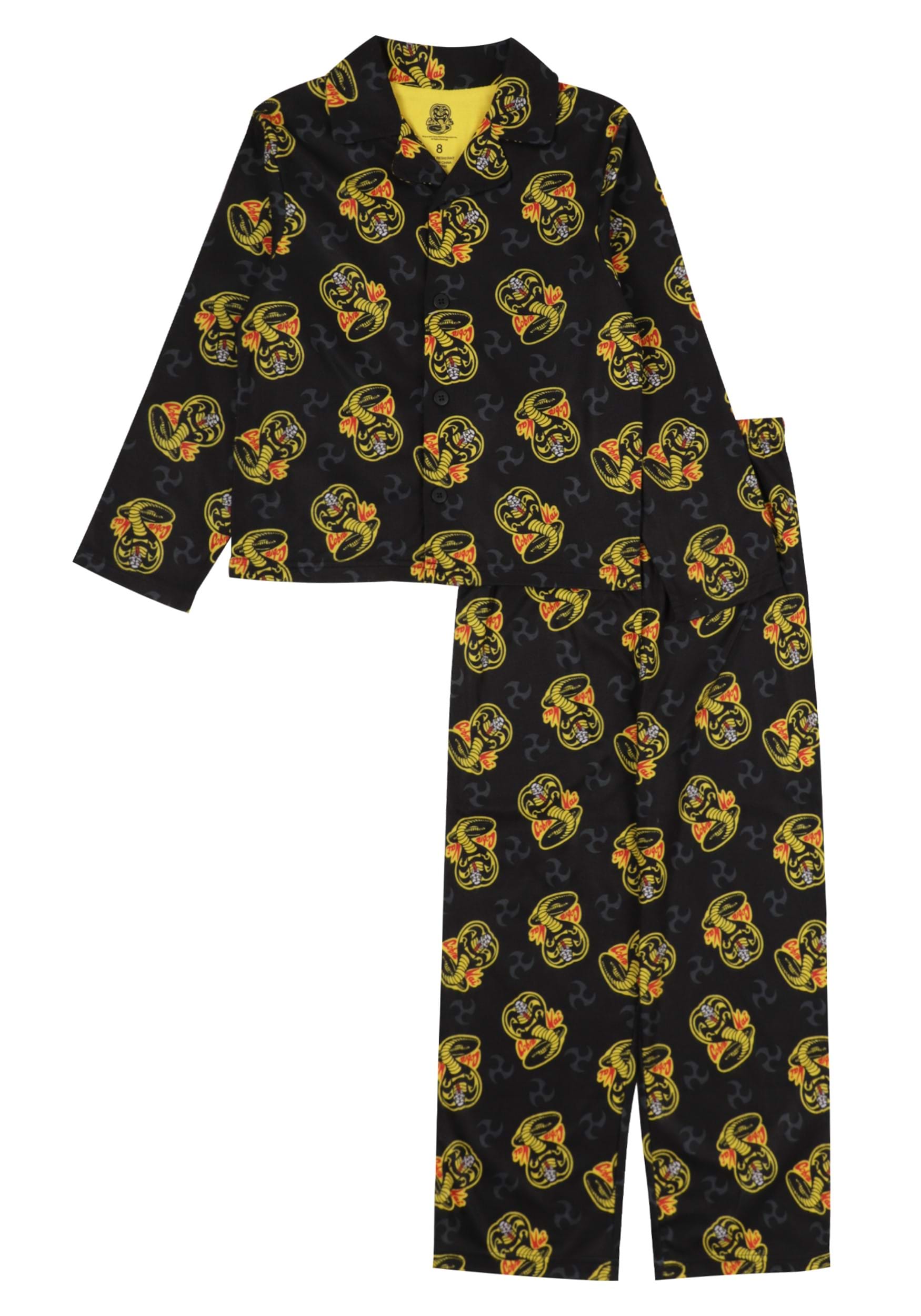 2 Piece Cobra Kai Boys Sleep Set