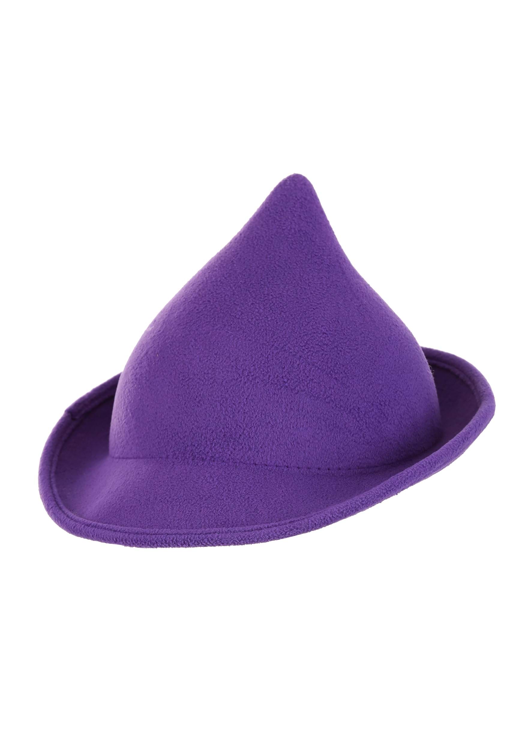 Modern Purple Witch Costume Hat