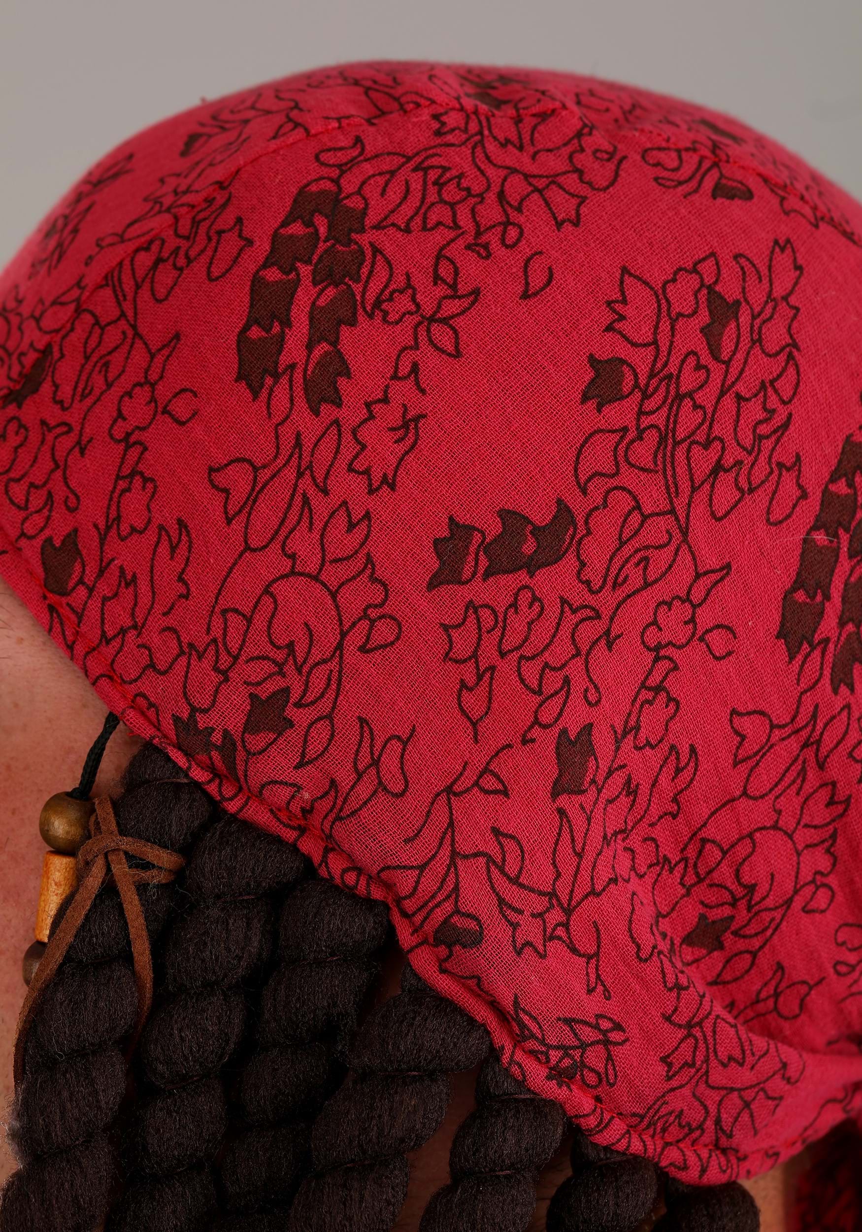 Adult Jack Sparrow Bandana and Dreads Set