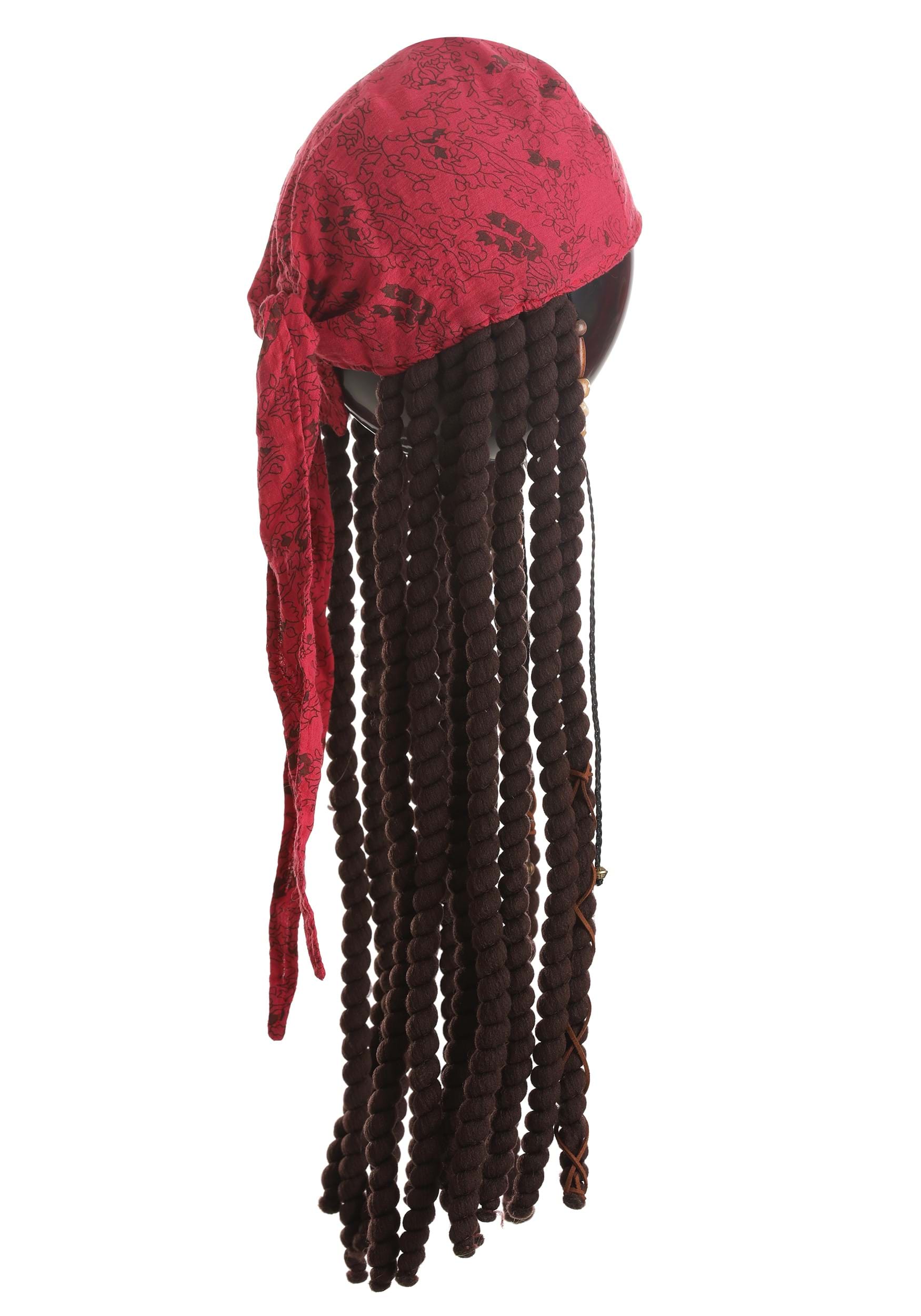 Adult Jack Sparrow Bandana and Dreads Set