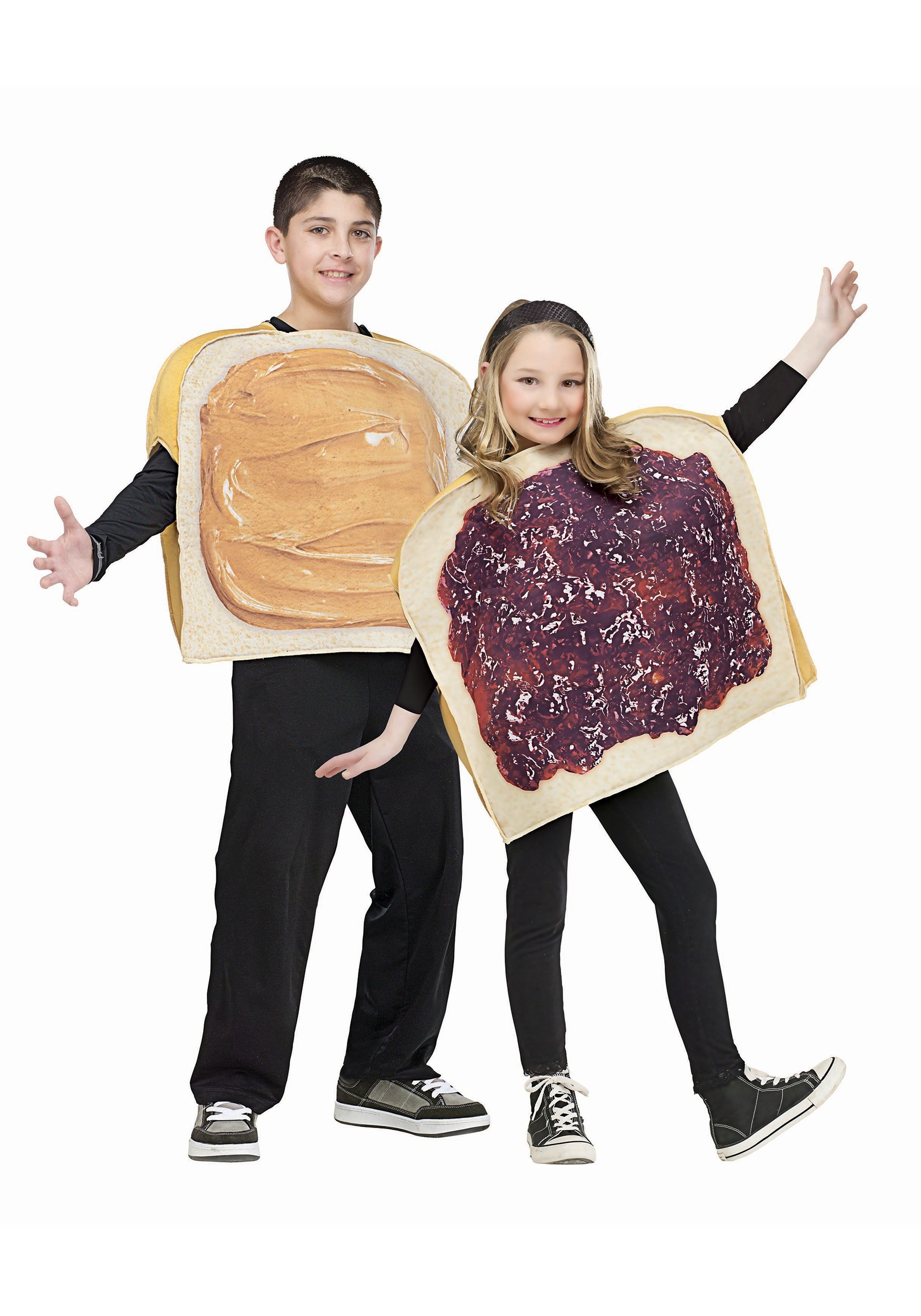 Peanut Butter & Jelly Costume for Kid's