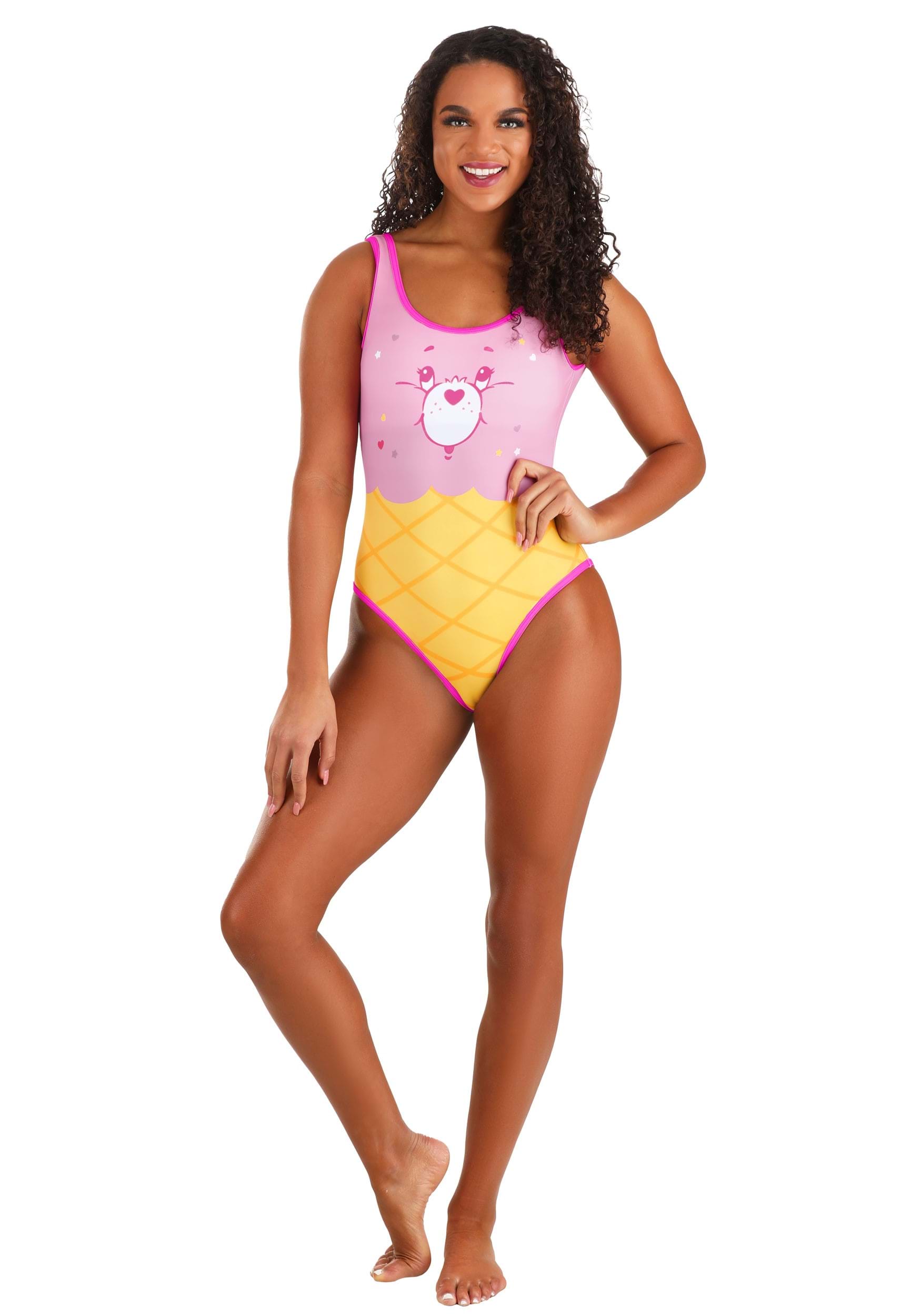 Cheer for Ice Cream Care Bears Swimsuit for Women 12 Cheer for Ice Cream Care Bears Swimsuit for Women
