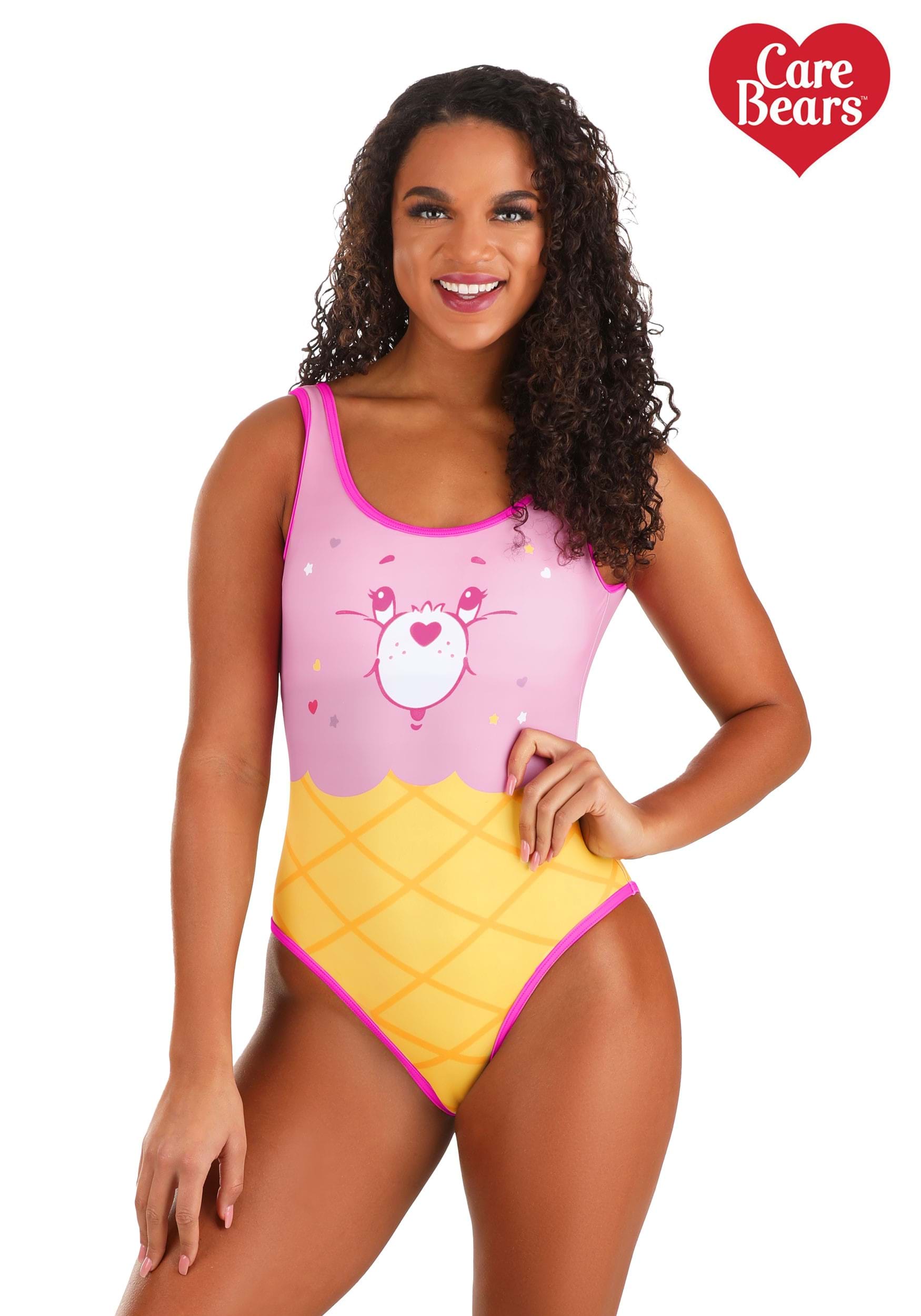 Cheer for Ice Cream Care Bears Swimsuit for Women 13 Cheer for Ice Cream Care Bears Swimsuit for Women