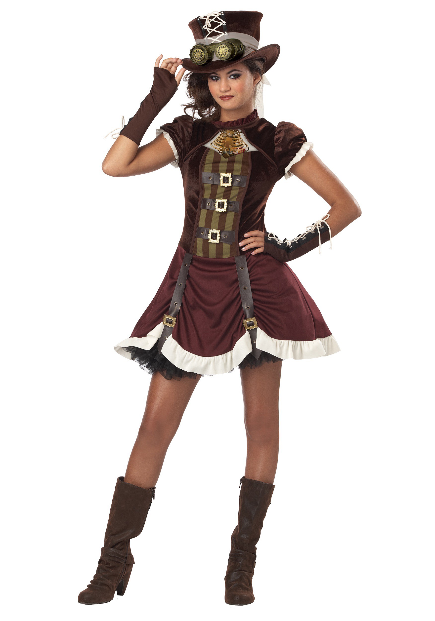 Steampunk Girl Tweens Costume