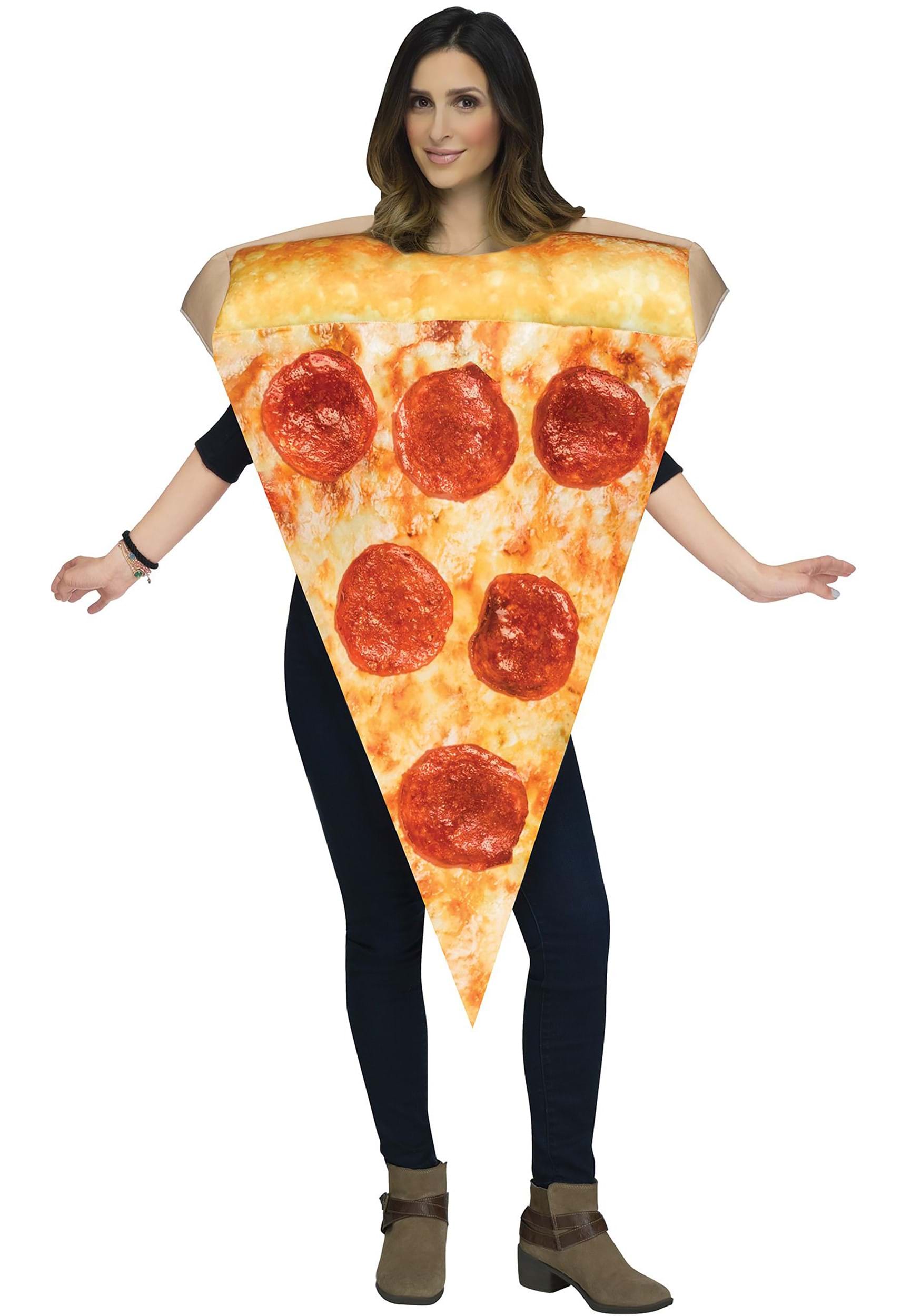 Photoreal Pizza Slice Costume for Adults
