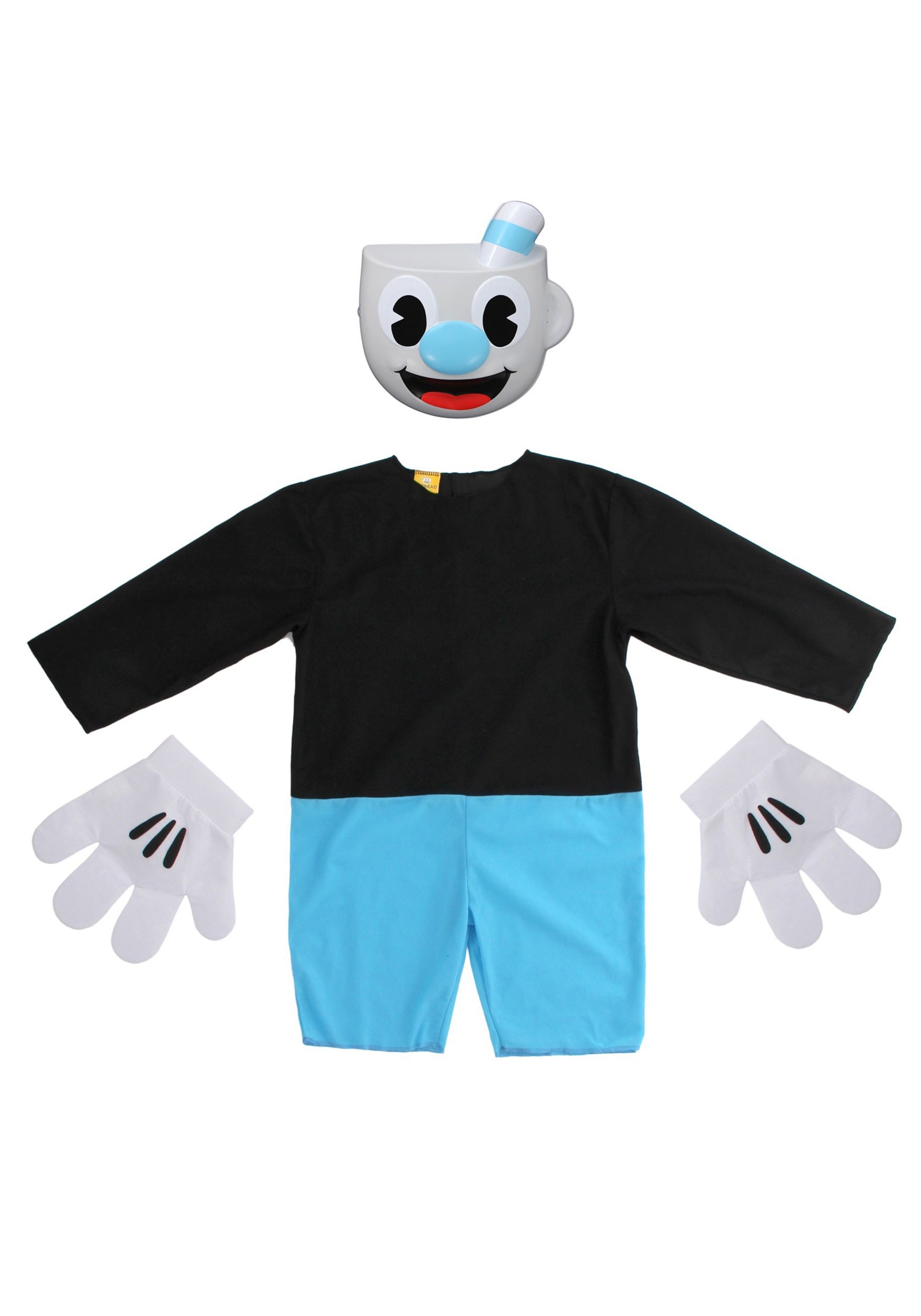 Mugman Costume for Kids