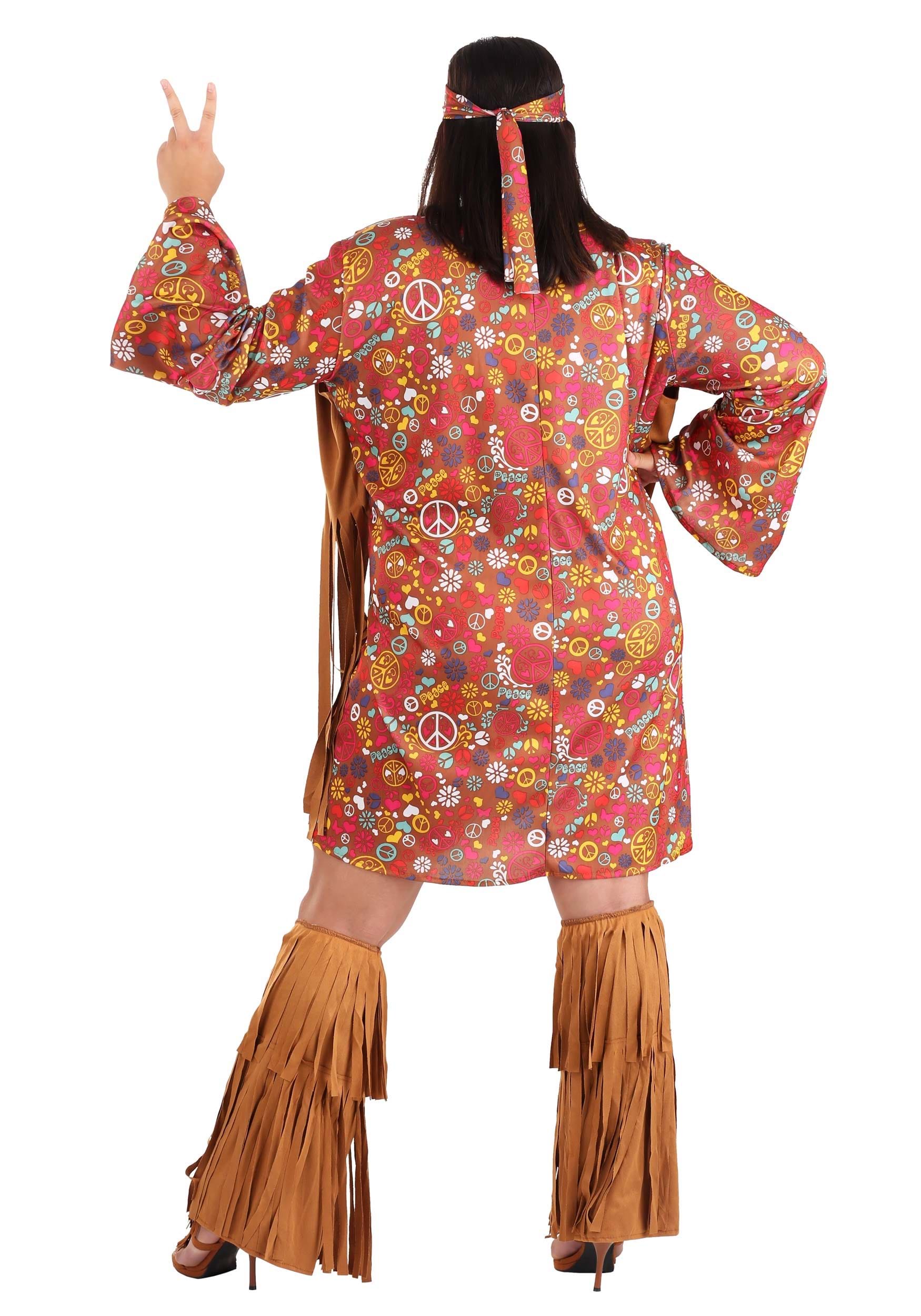 Peace & Love Plus Size Costume for Women