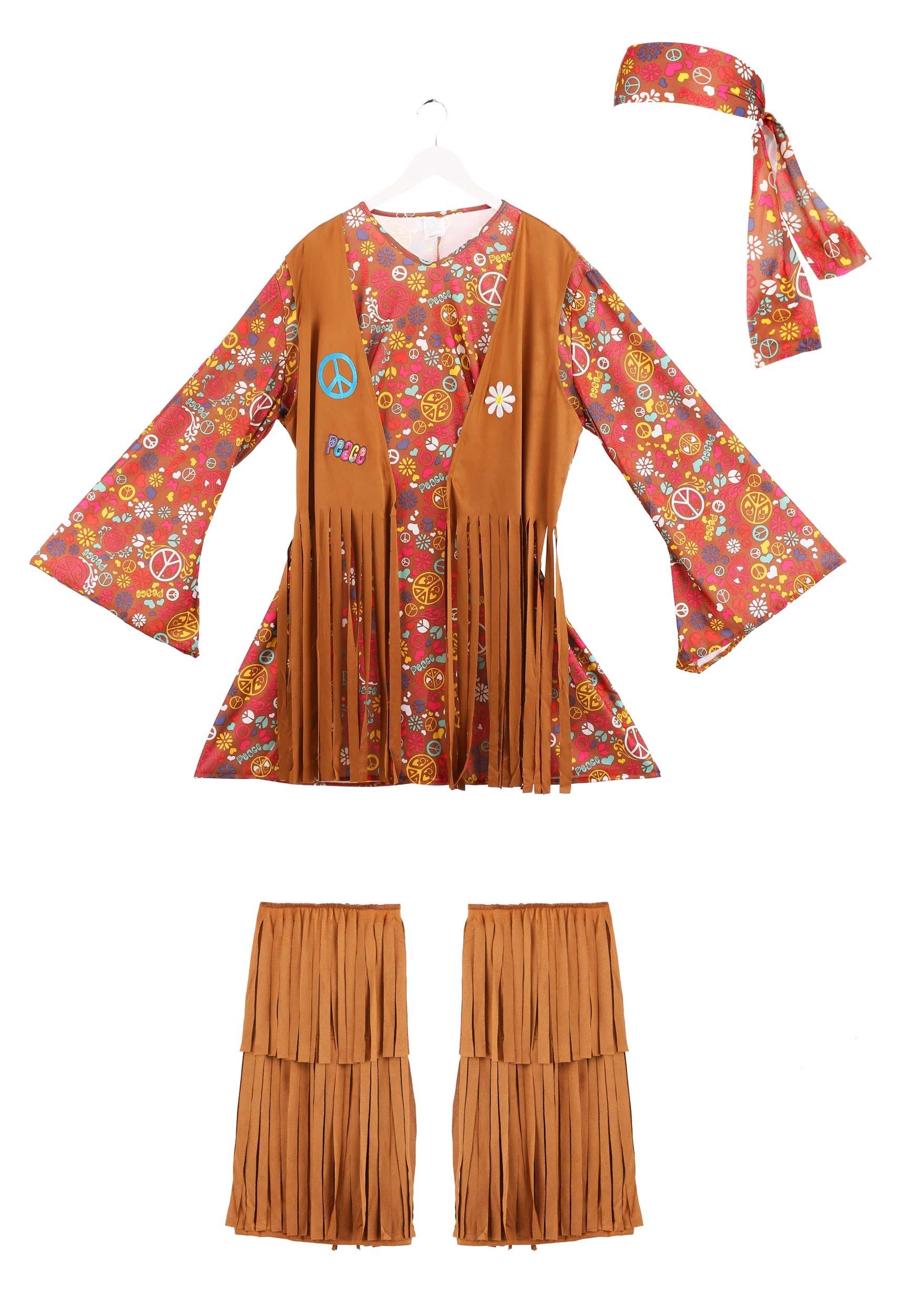 Peace & Love Plus Size Costume for Women