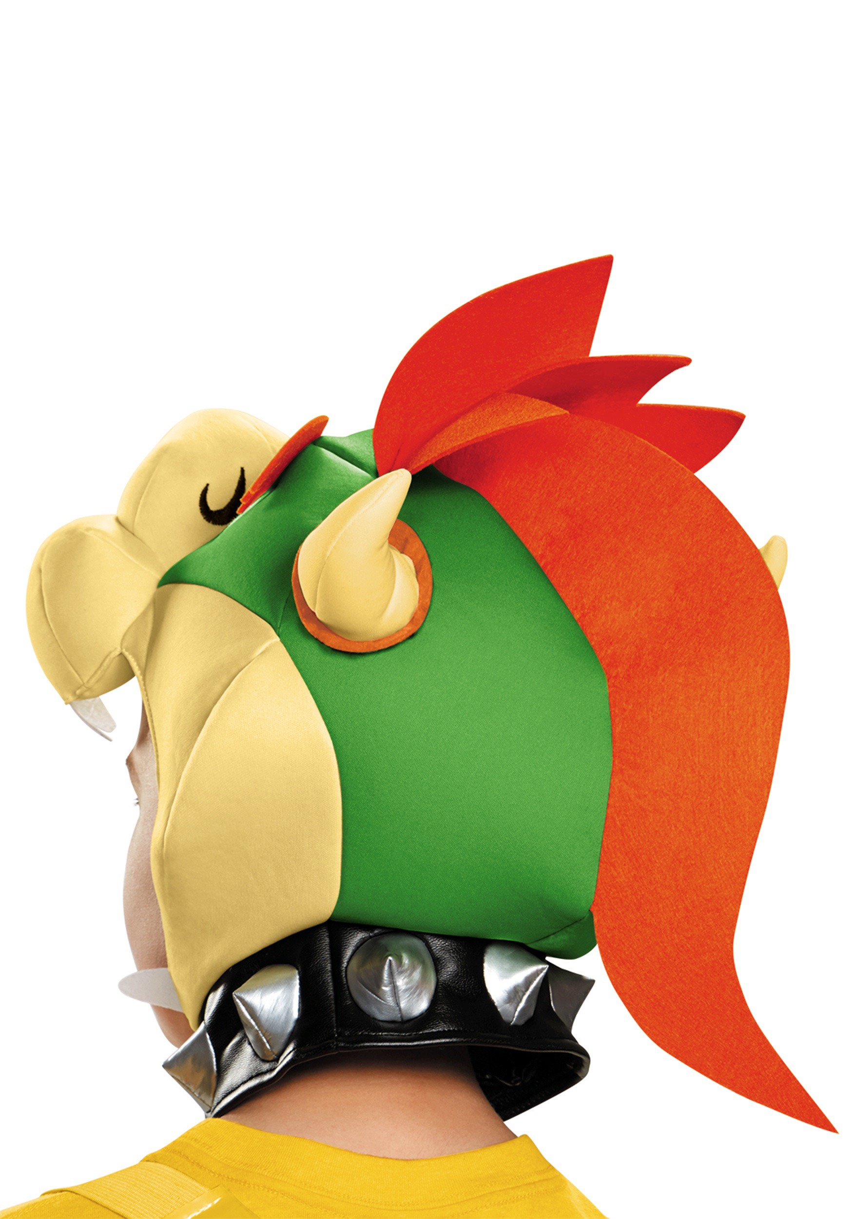 Kid's Super Mario Bowser Costume Headpiece 2 Kid's Super Mario Bowser Costume Headpiece
