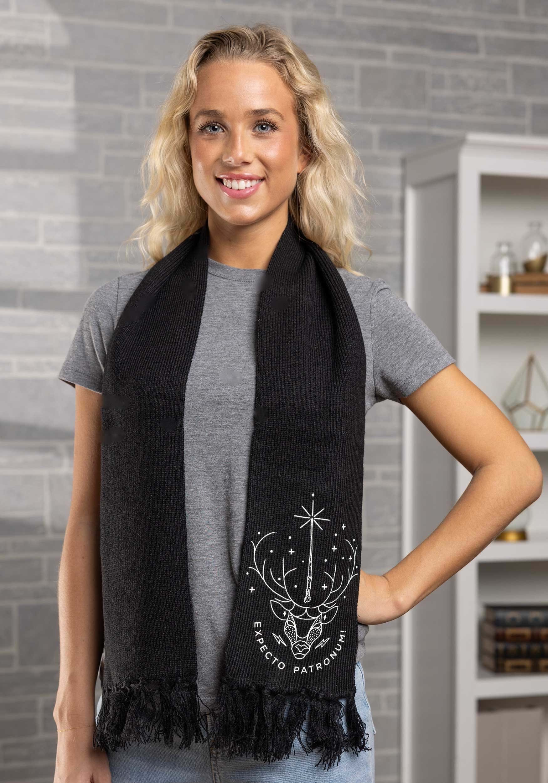 Patronus Glow Knit Scarf