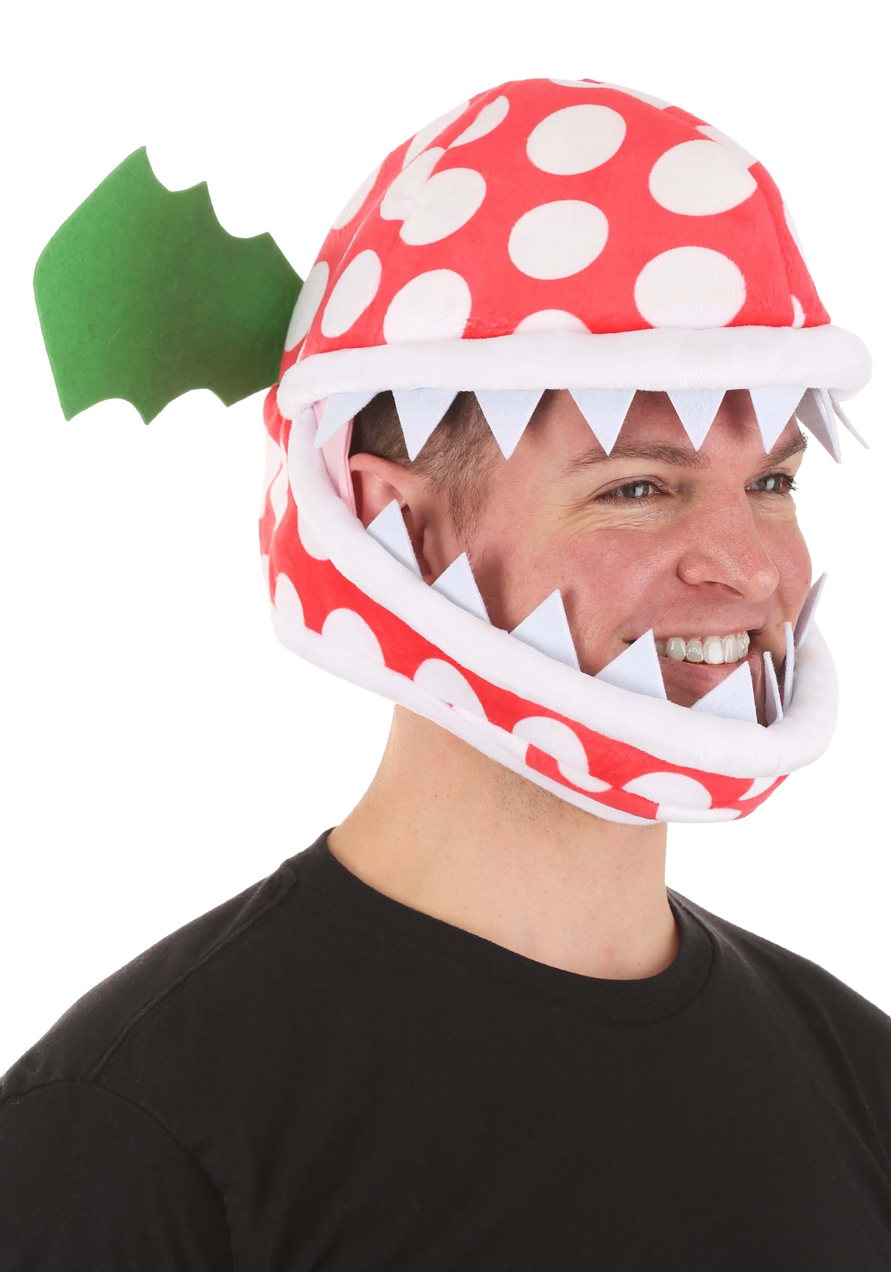 Piranha Plant Jawesome Costume Hat