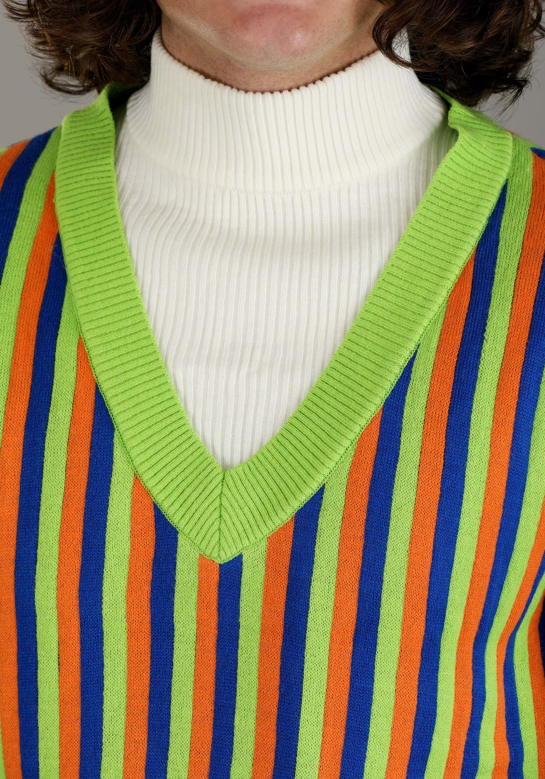 Adult Sesame Street Bert Cosplay Knit Sweater