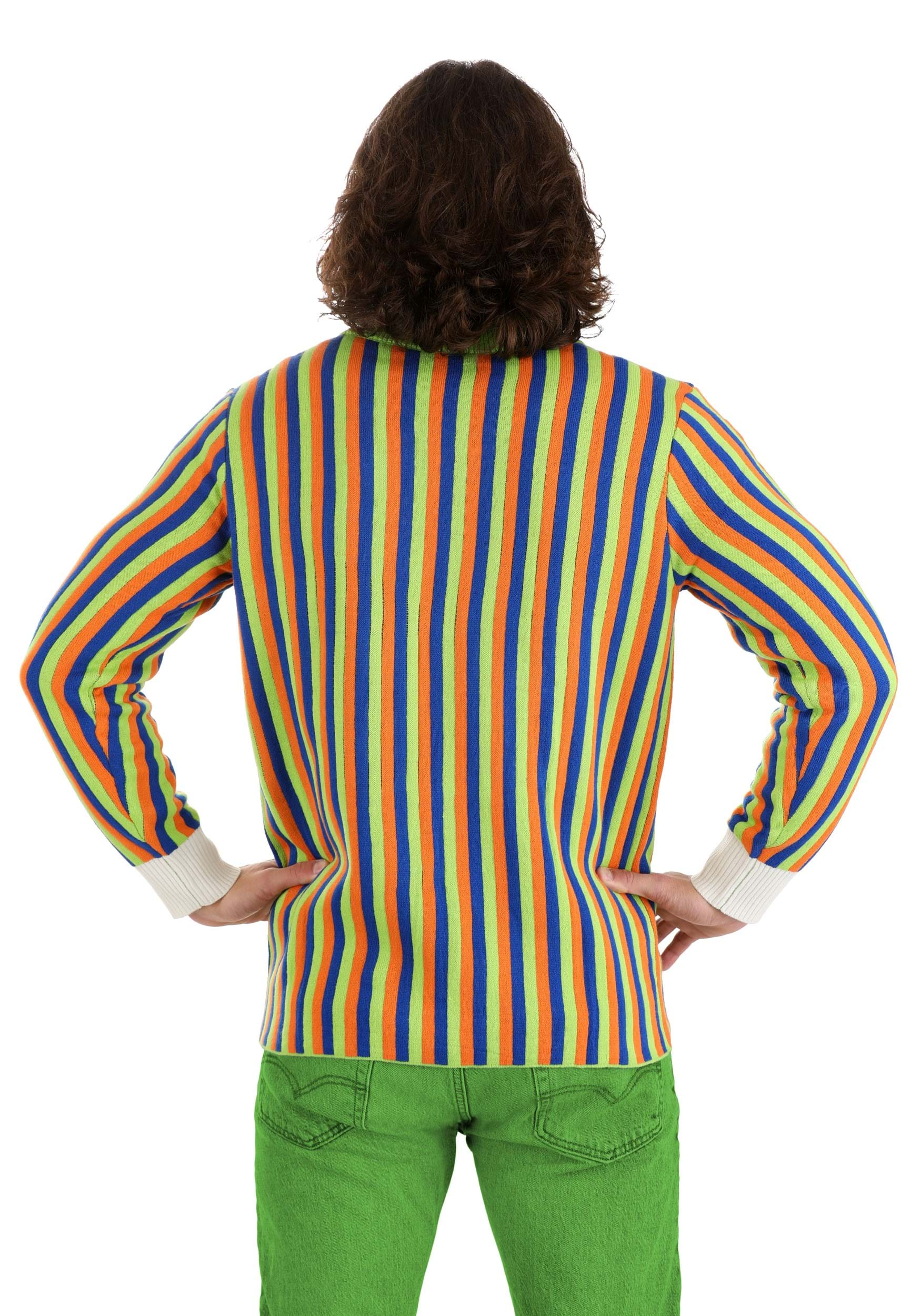 Adult Sesame Street Bert Cosplay Knit Sweater
