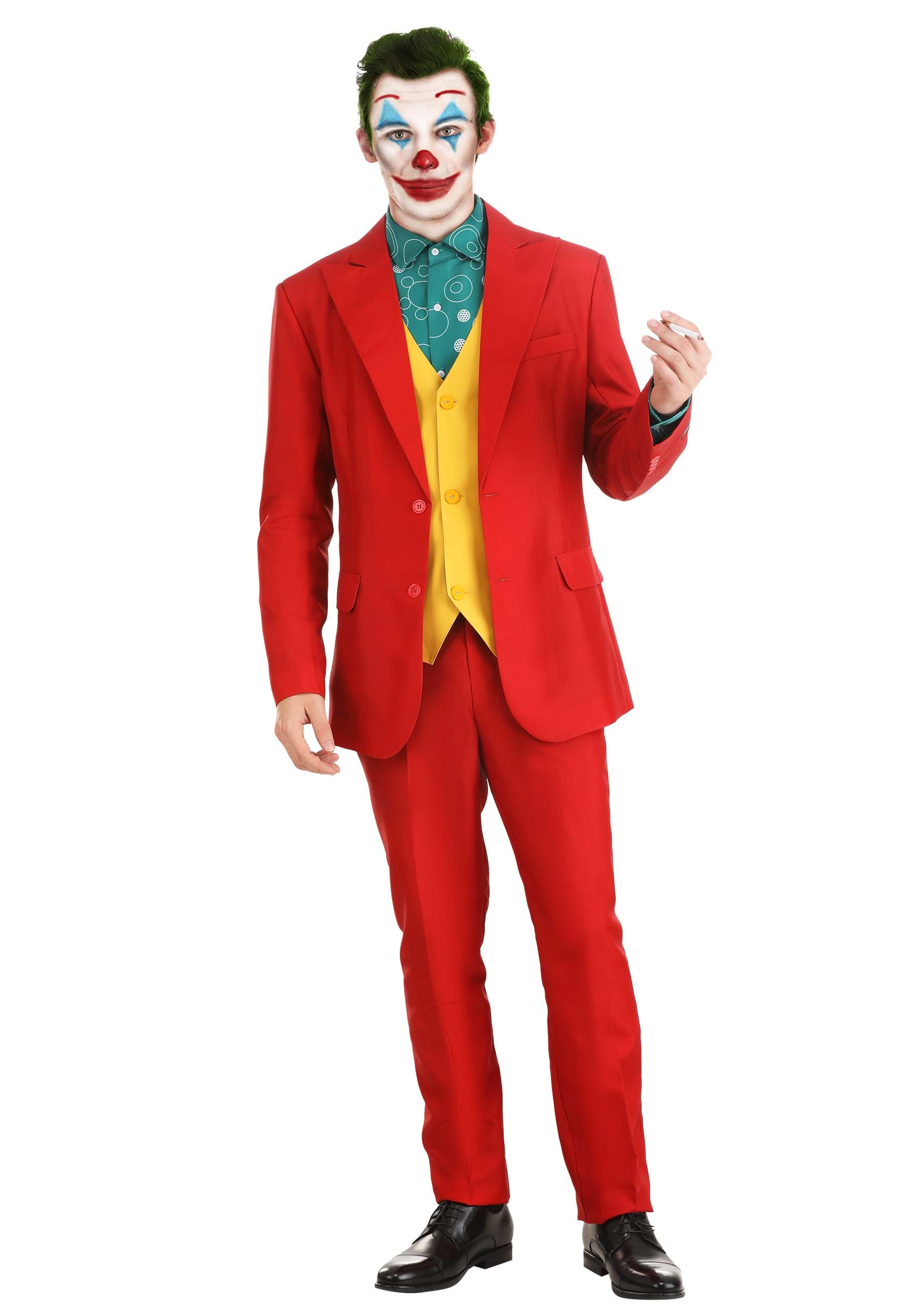 Dark Clown Comedian Costume Suit